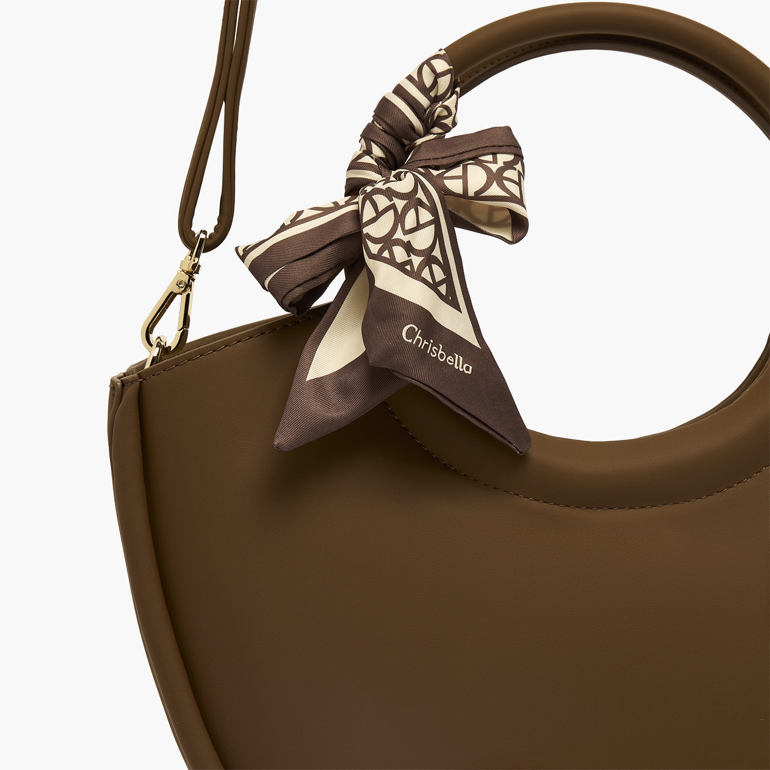 Chrisbella Solid Shoulder Bag with Wallet-women-bagsandwallets-handbags-image-5