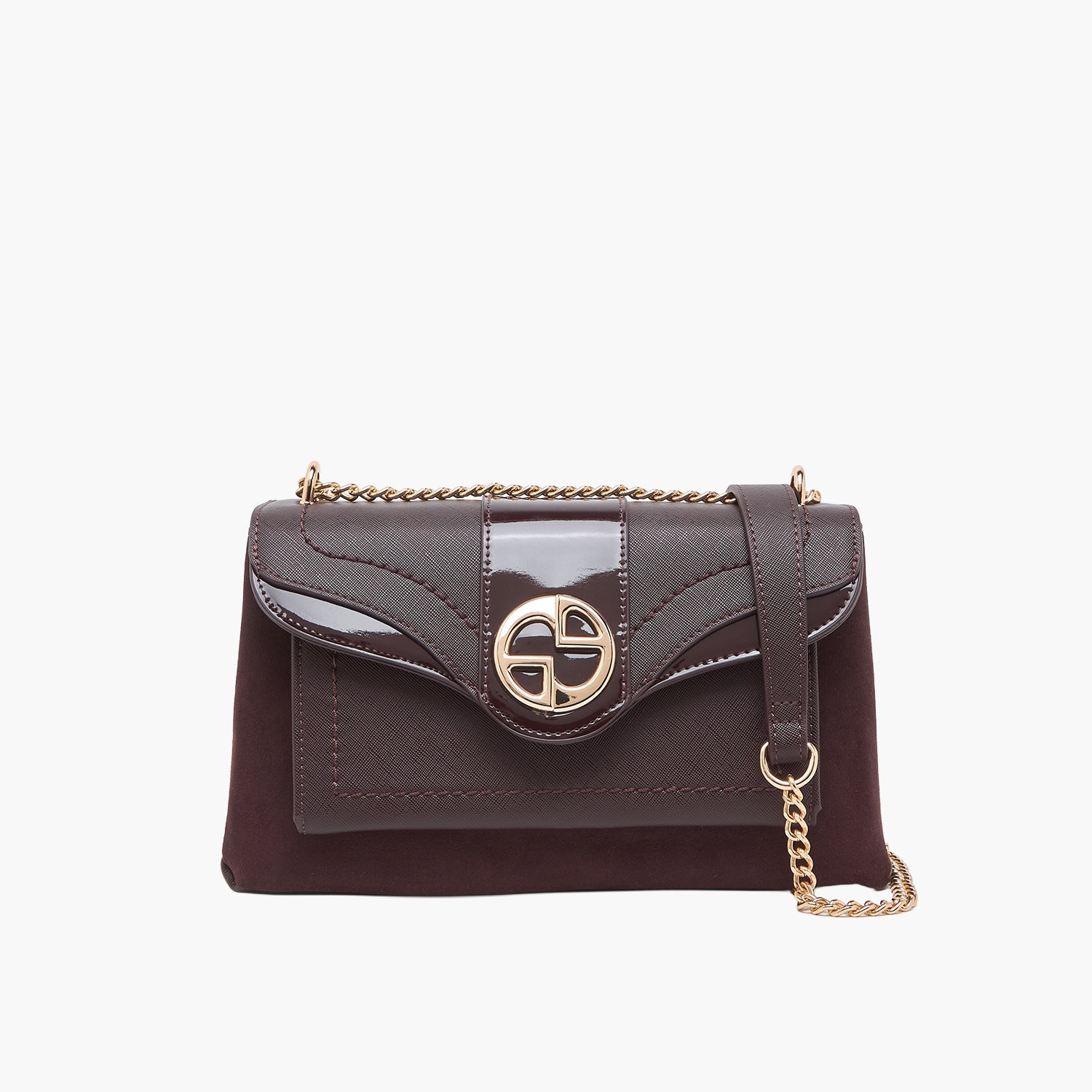 Sasha Quilted Crossbody Bag with Chain Strap-women-bagsandwallets-handbags-image-1