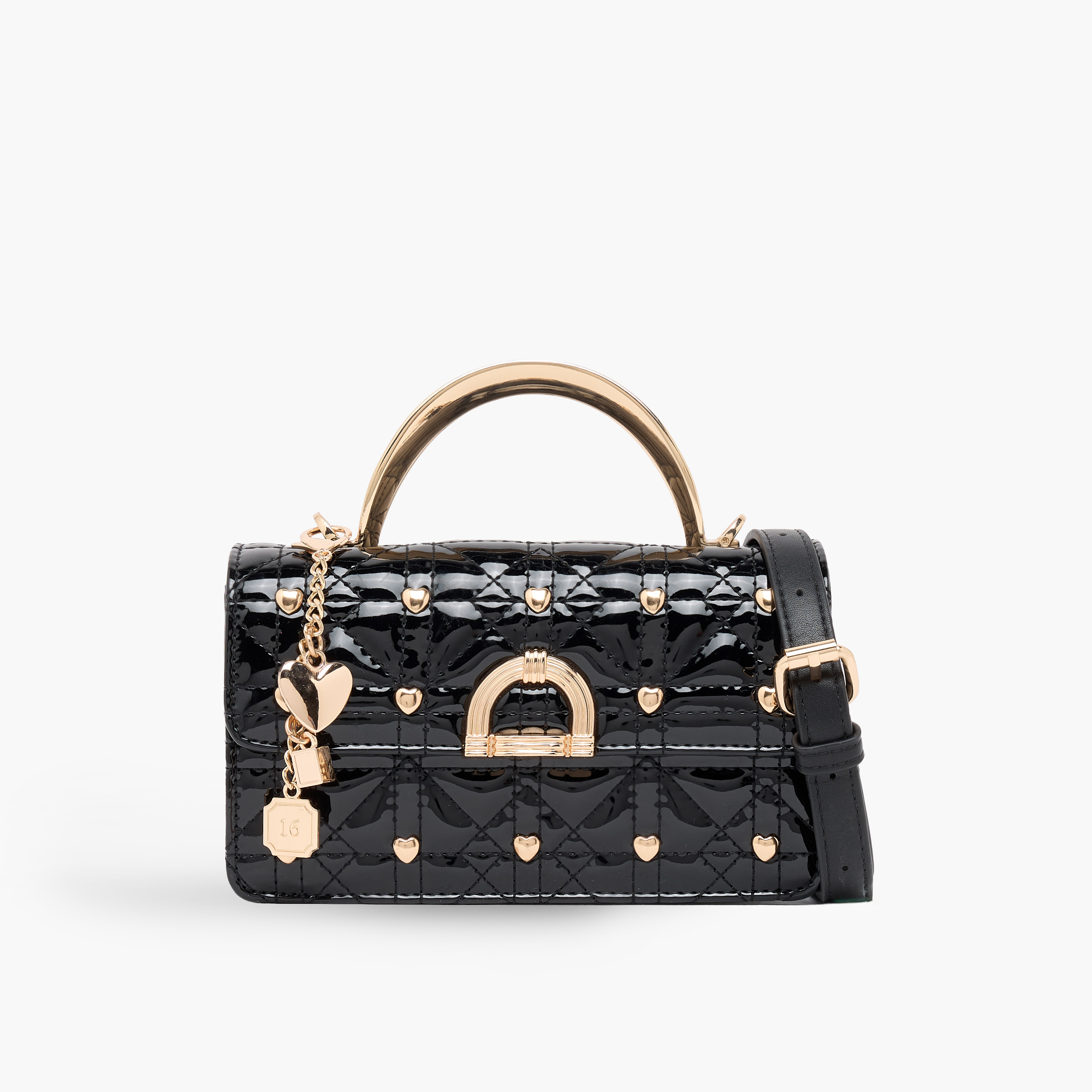 Sasha Quilted Crossbody Bag with Metallic Accent-women-bagsandwallets-handbags-image-1