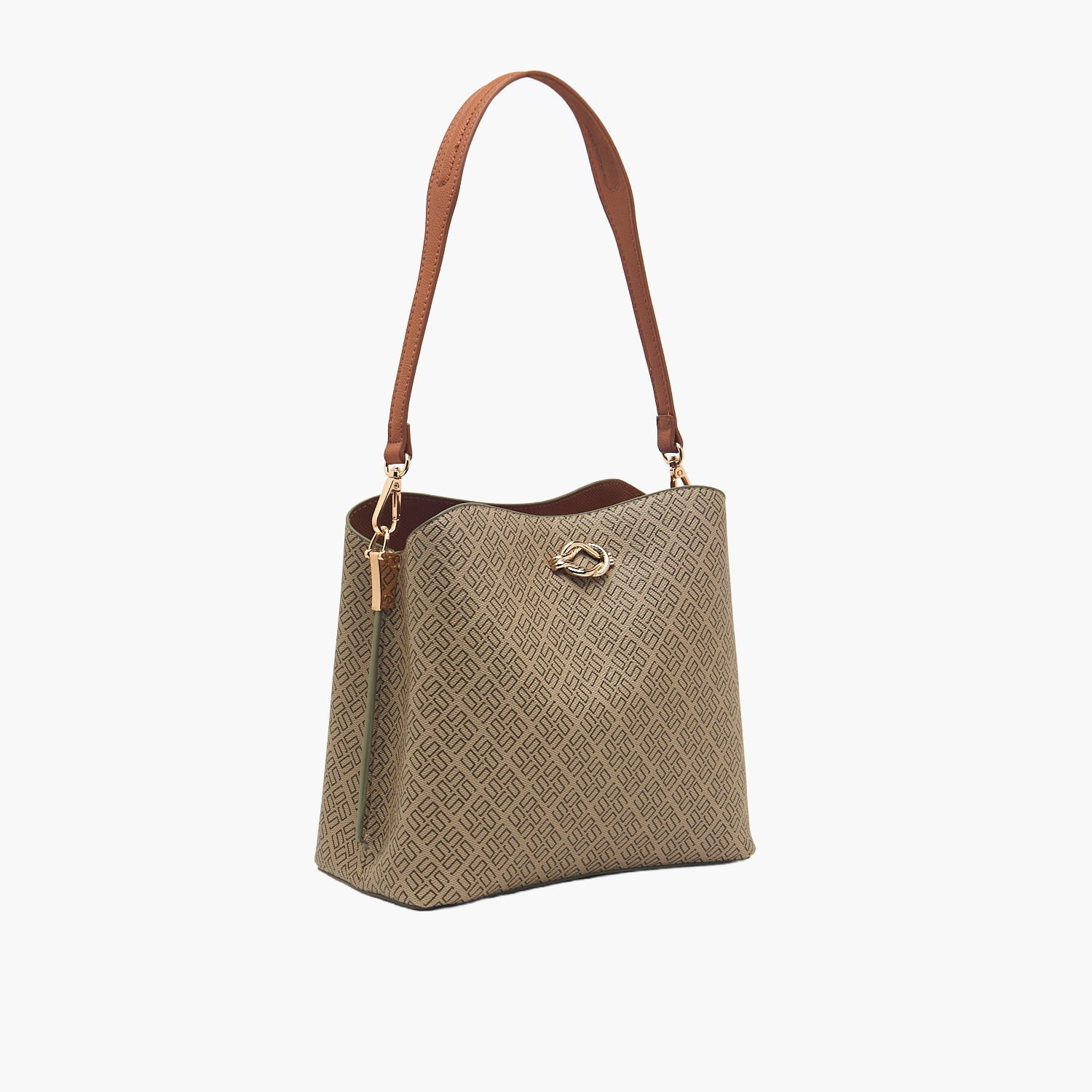 شنطة توتي بارزة الملمس بحزام قابل للفصل من ساشا-women-bagsandwallets-handbags-image-3