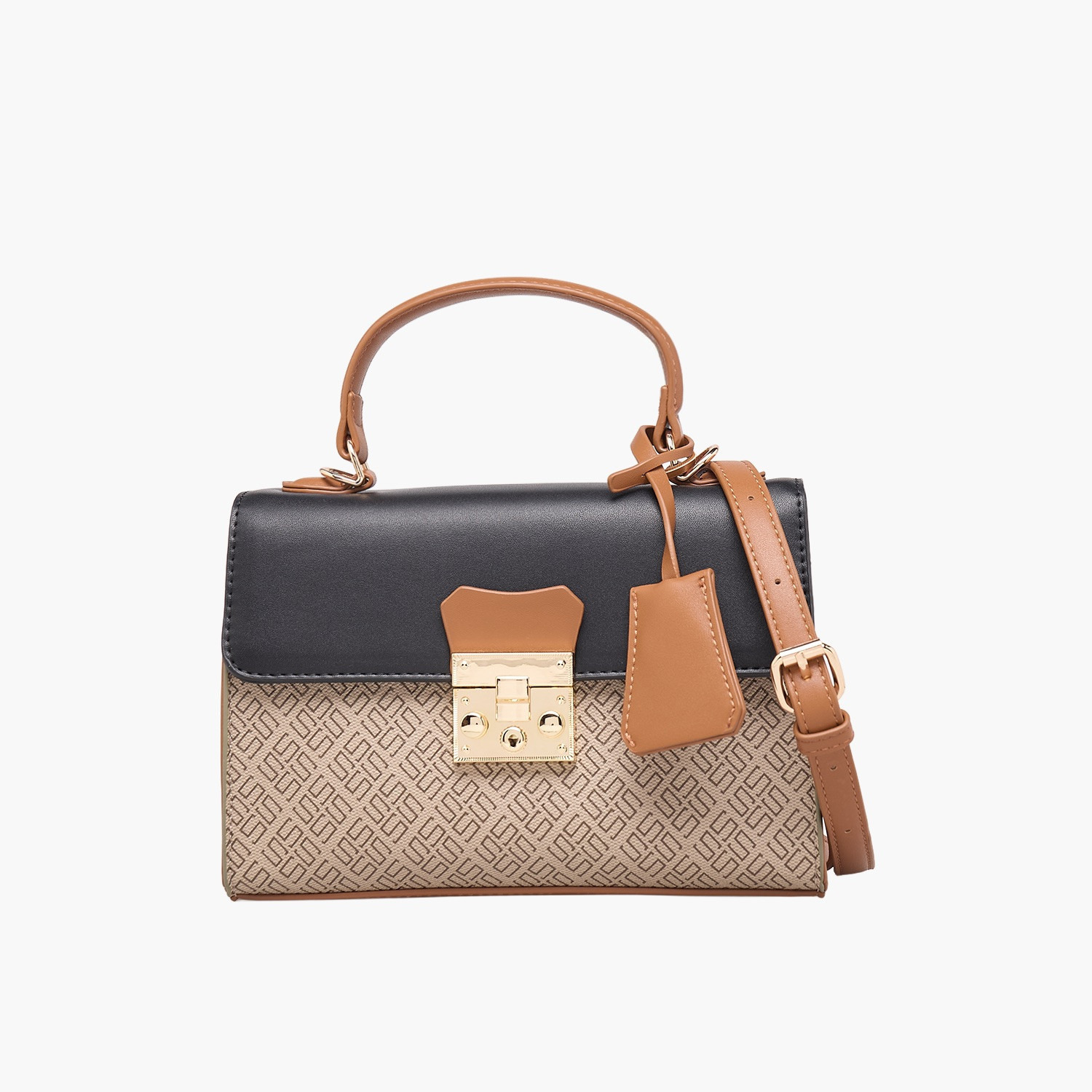 Sasha Textured Crossbody Bag with Detachable Strap-women-bagsandwallets-handbags-image-1