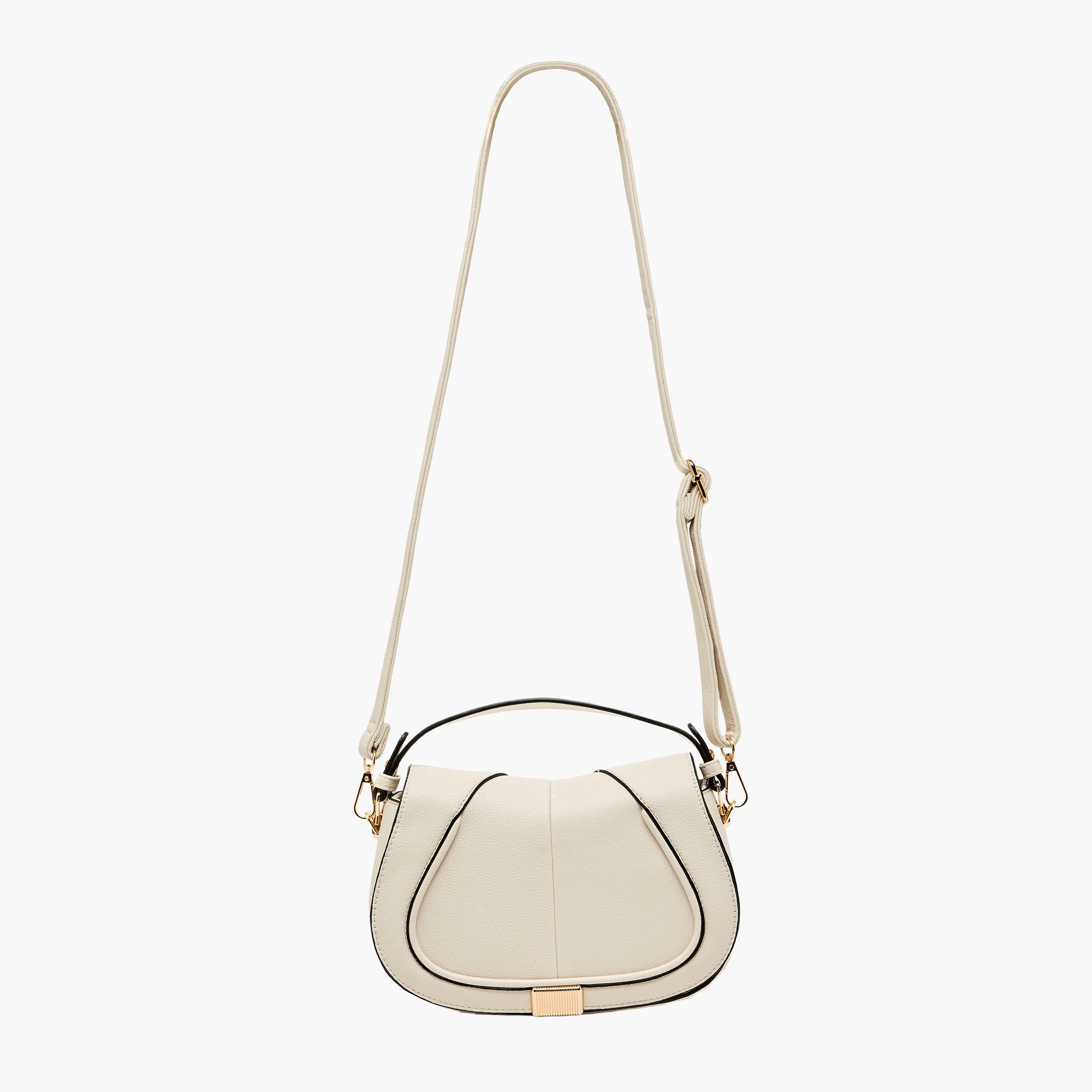 شنطة كروس بودي بارزة الملمس مع حزام قابل للتعديل من أدور-women-bagsandwallets-handbags-image-3
