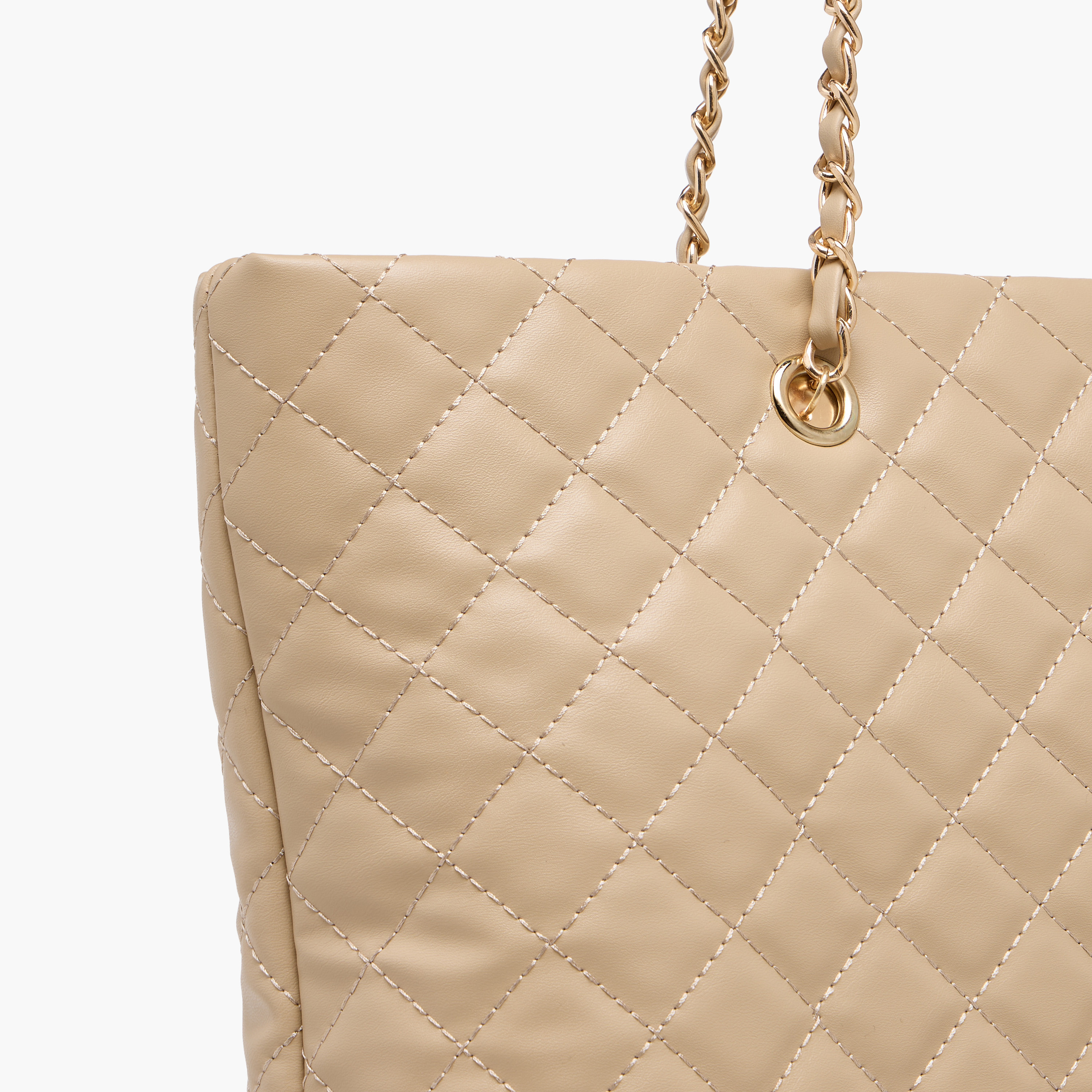Adore Quilted Tote Bag with Zip Closure-women-bagsandwallets-handbags-image-5