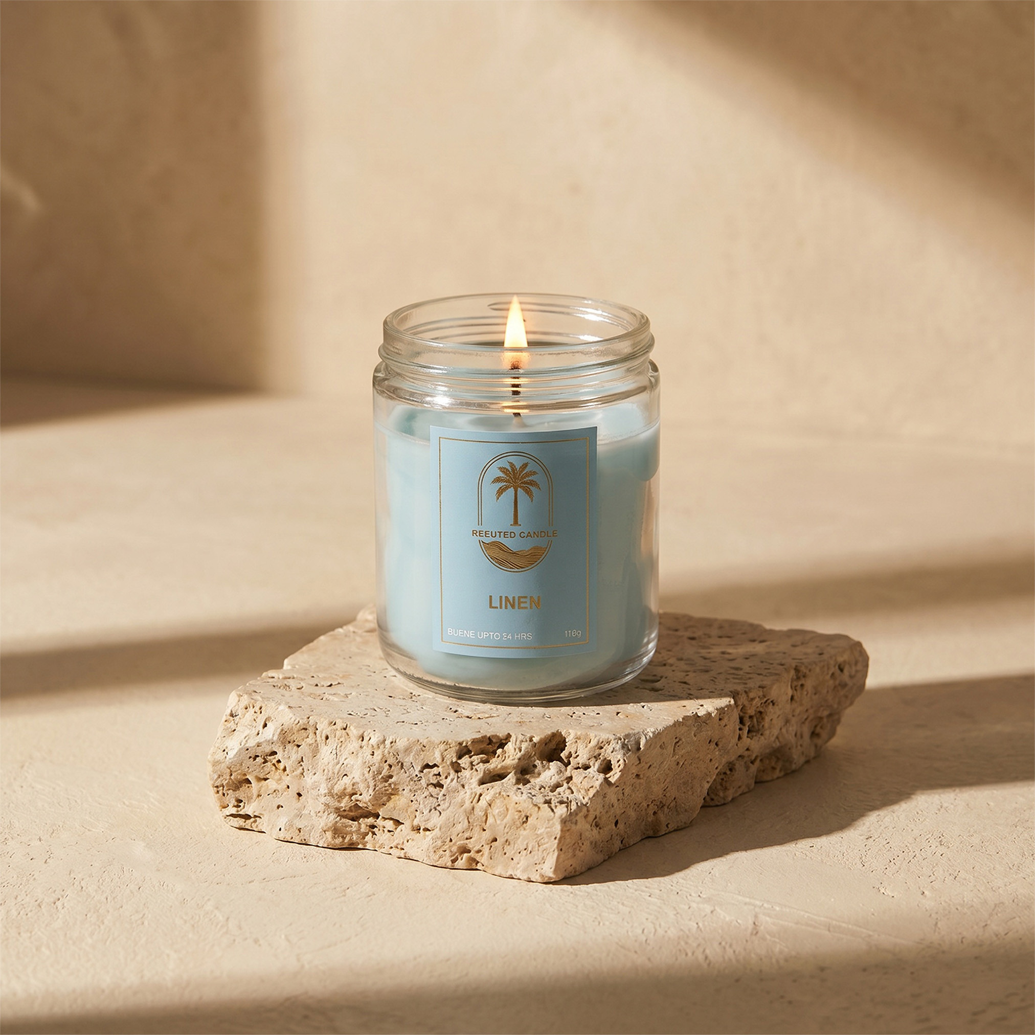 شمعة معطرة برائحة الكتان من بين كلاسيك - 170 غ-household-homefragrance-candles-image-3