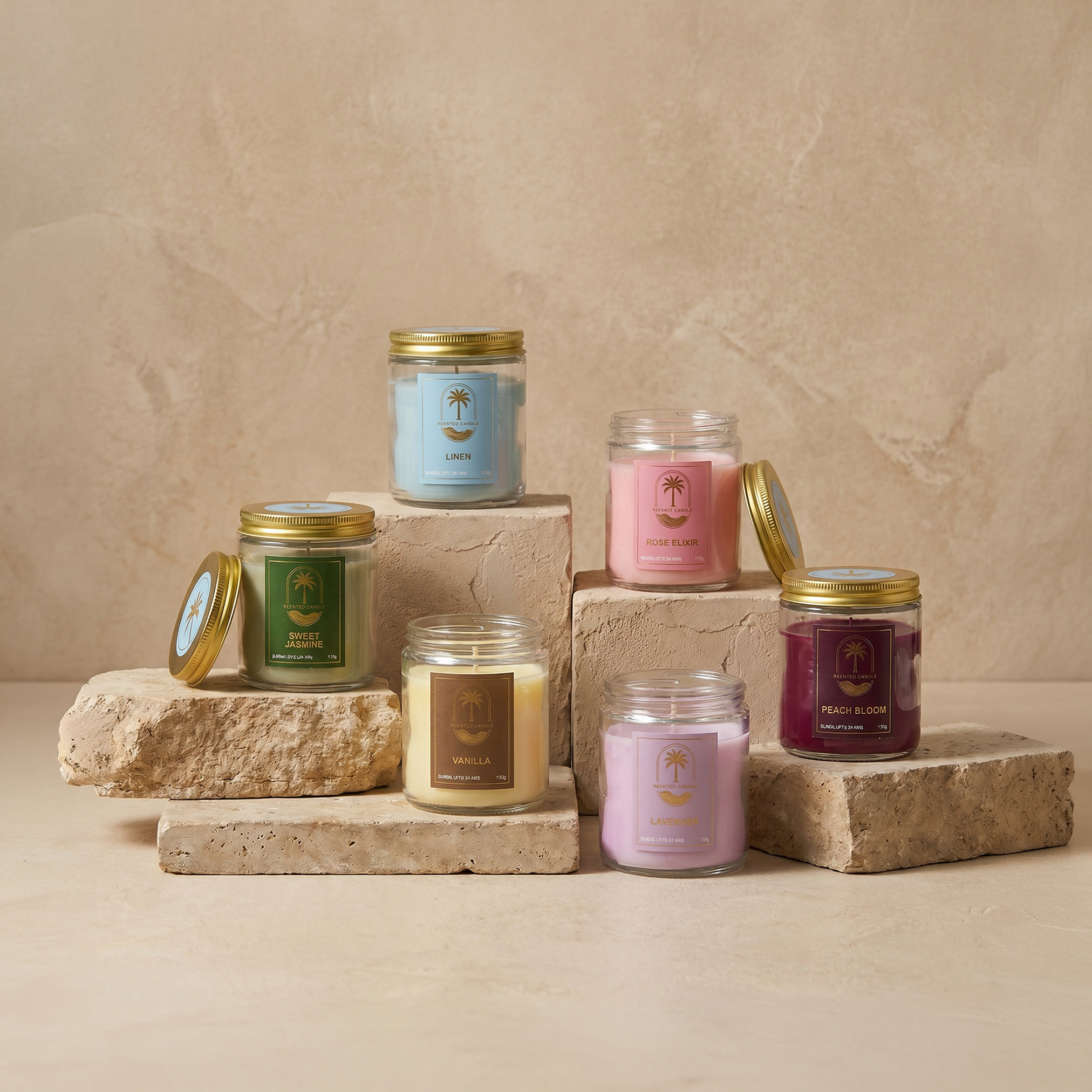 شمعة معطرة برائحة الكتان من بين كلاسيك - 170 غ-household-homefragrance-candles-image-6