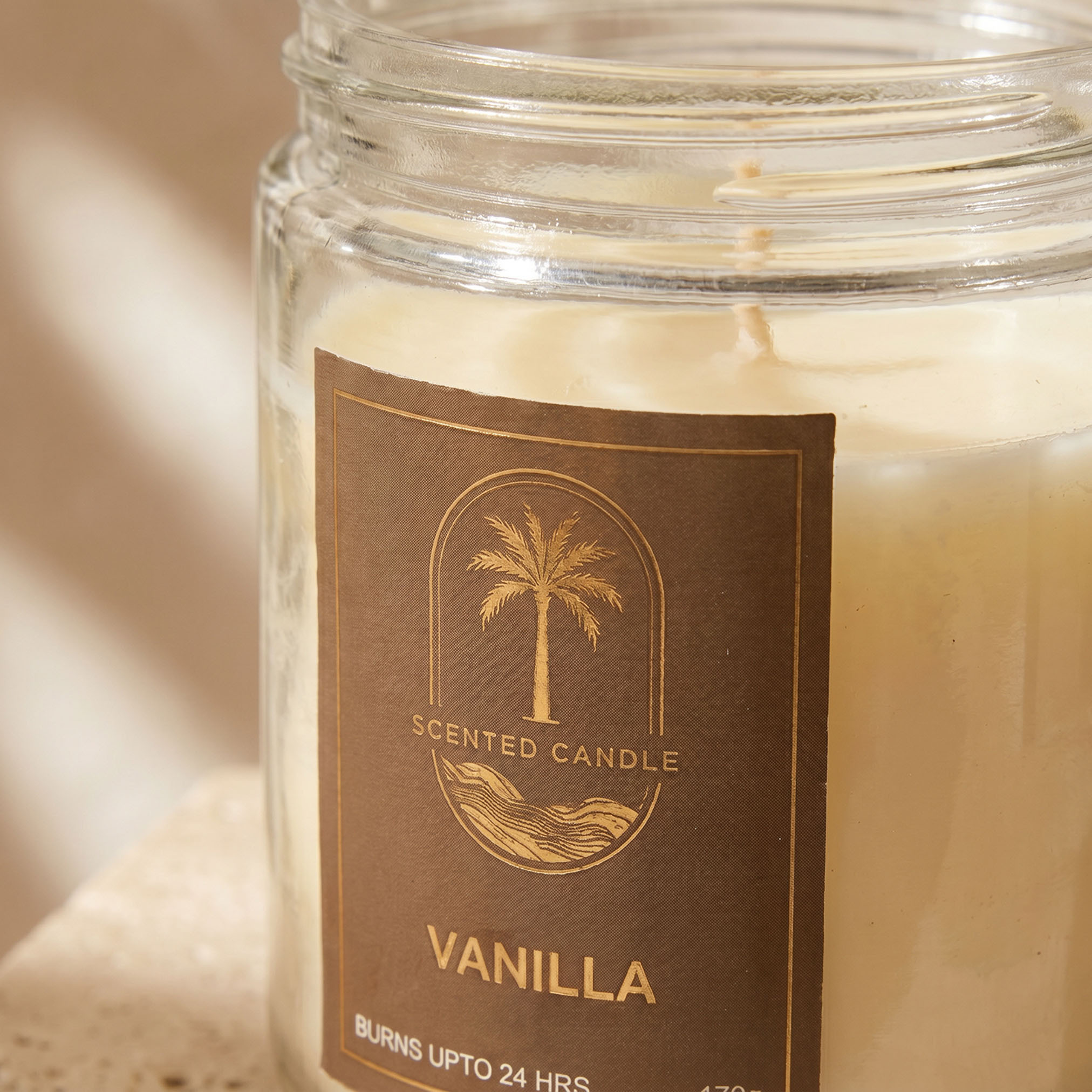 شمعة في برطمان برائحة الفانيلا الكلاسيكية من بن - 170 جم-household-homefragrance-candles-image-5