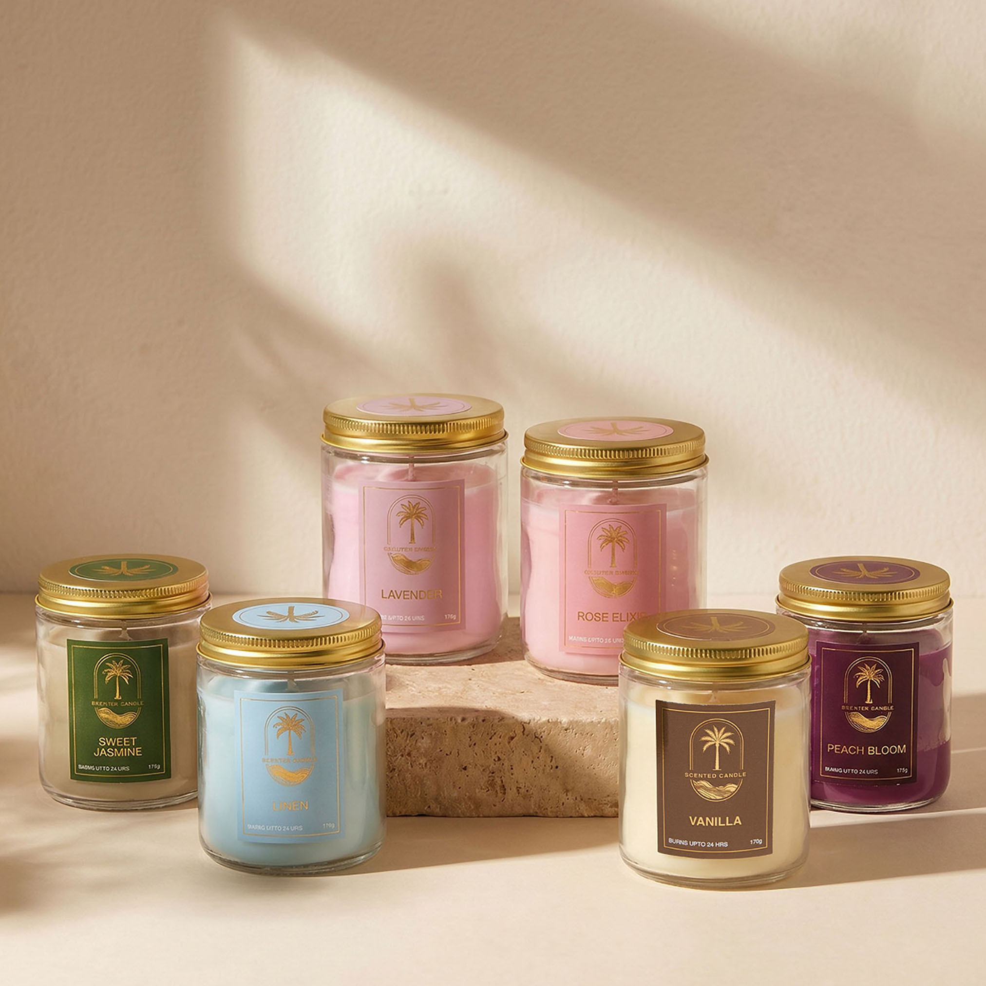 شمعة في برطمان برائحة الفانيلا الكلاسيكية من بن - 170 جم-household-homefragrance-candles-image-6