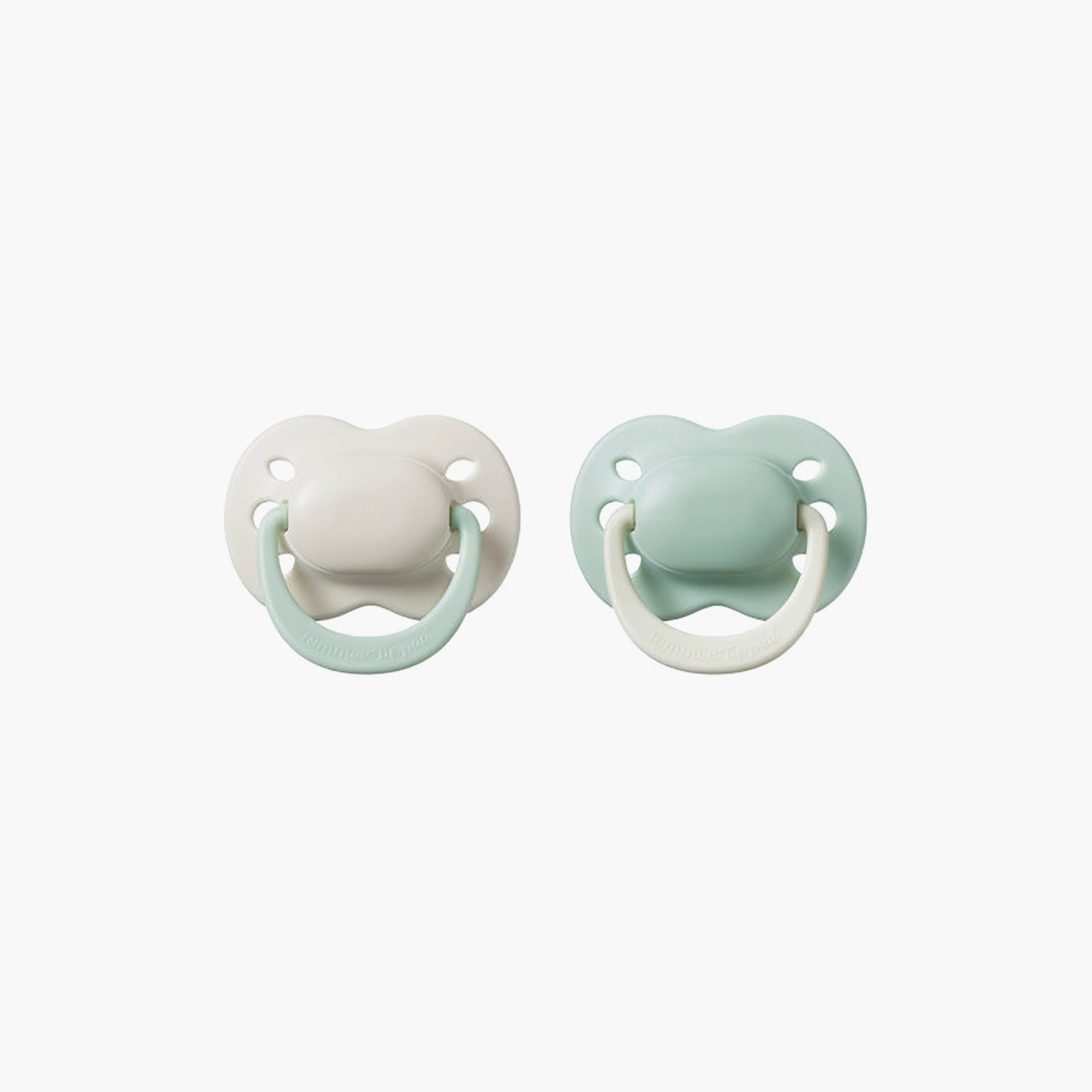Tommee Tippee 2-Piece Newborn Silicone Soothers - 0-2 Months - Assorted-baby-feeding-pacifiers-image-2