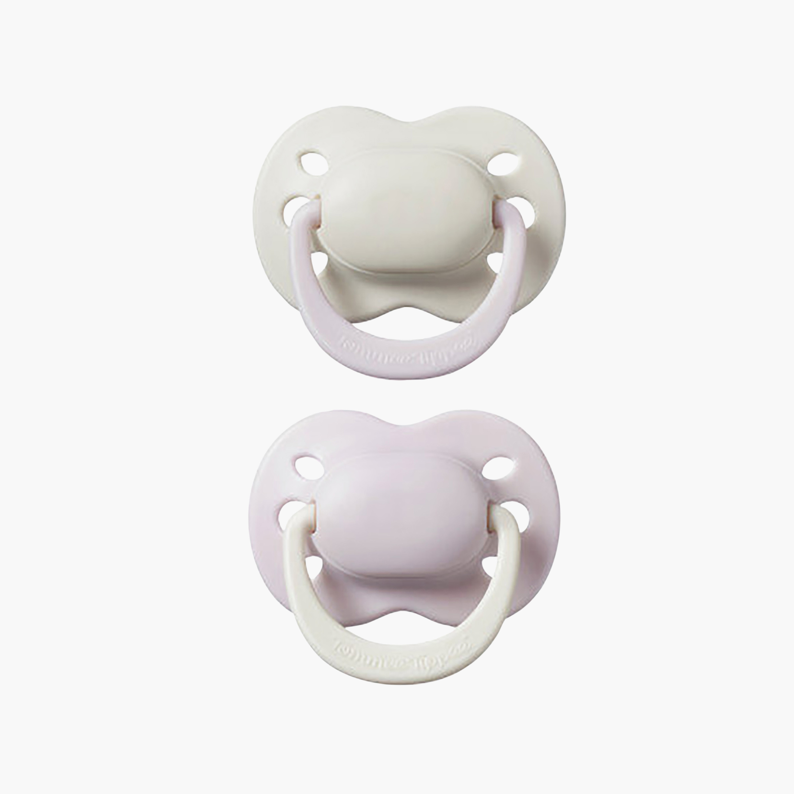 Tommee Tippee 2-Piece Newborn Silicone Soothers - 0-2 Months - Assorted-baby-feeding-pacifiers-image-1