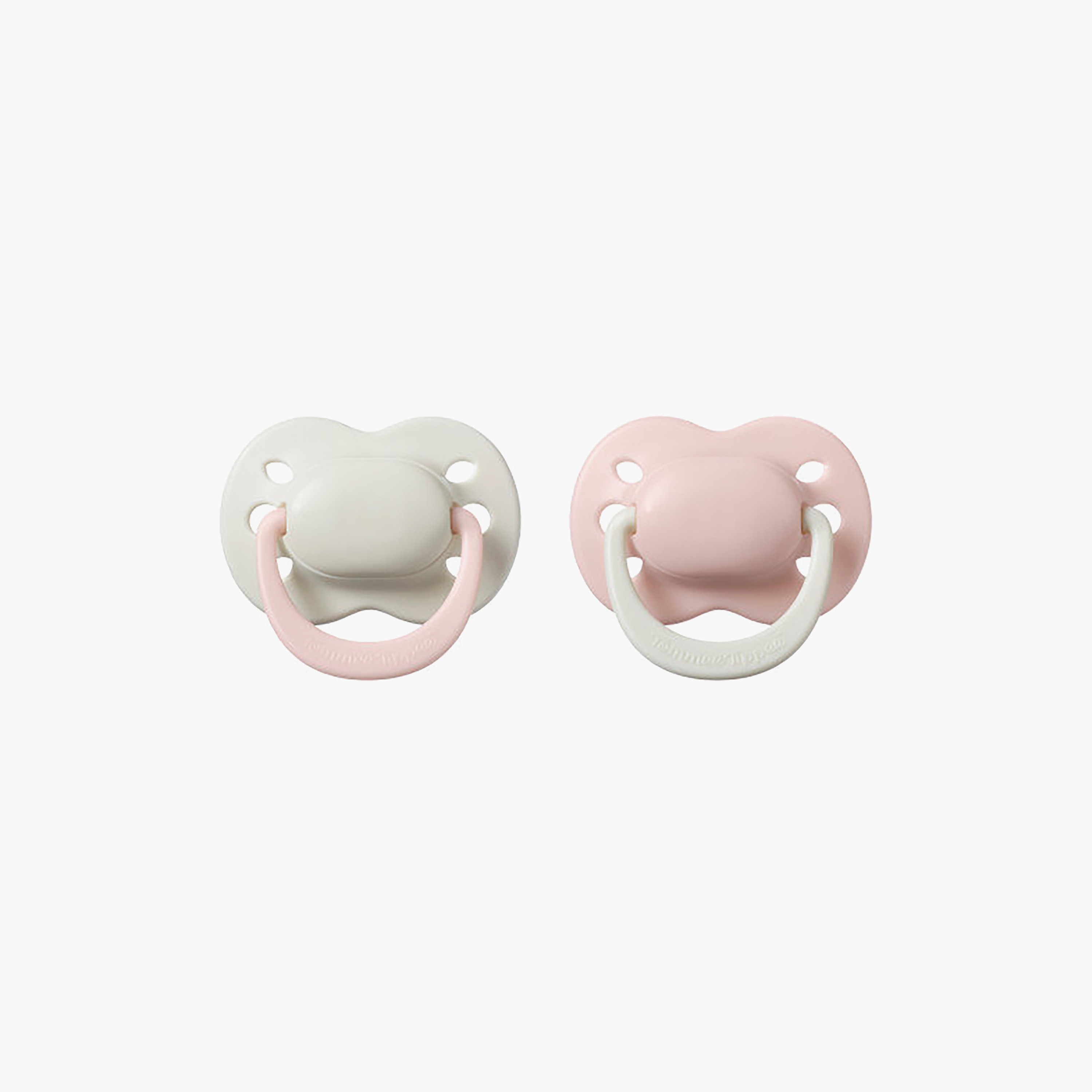 Tommee Tippee 2-Piece Newborn Silicone Soothers - 0-2 Months - Assorted-baby-feeding-pacifiers-image-2