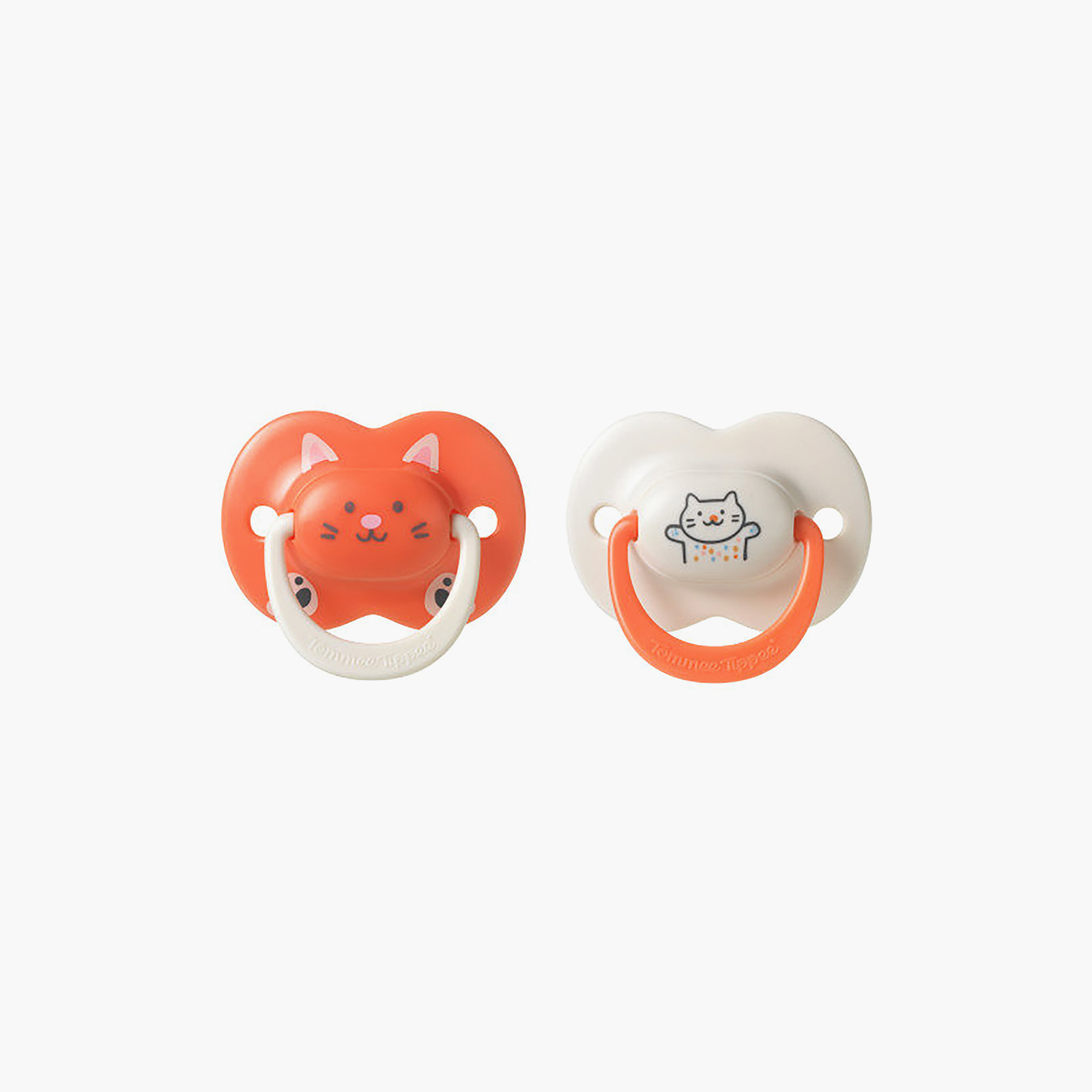 Tommee Tippee 2-Piece Ultimate-Fit Soothers with Case - 18-36 Months - Assorted-baby-feeding-pacifiers-image-2