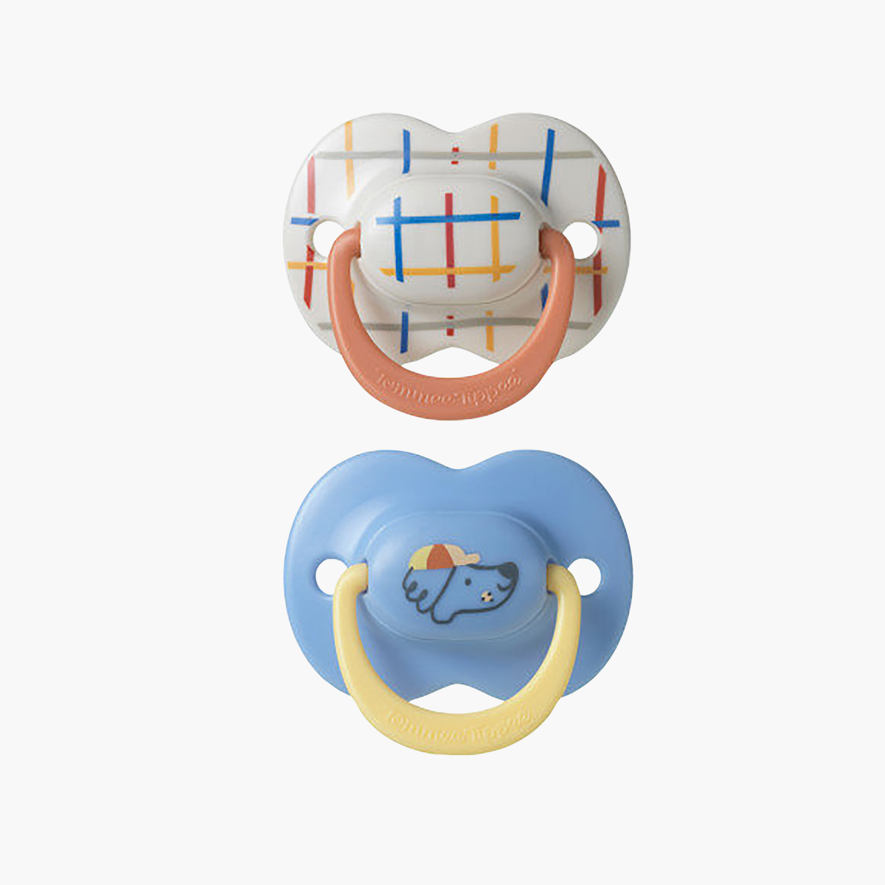Tommee Tippee 2-Piece Ultimate-Fit Soothers with Case - 6-18 Months - Assorted-baby-feeding-pacifiers-image-1