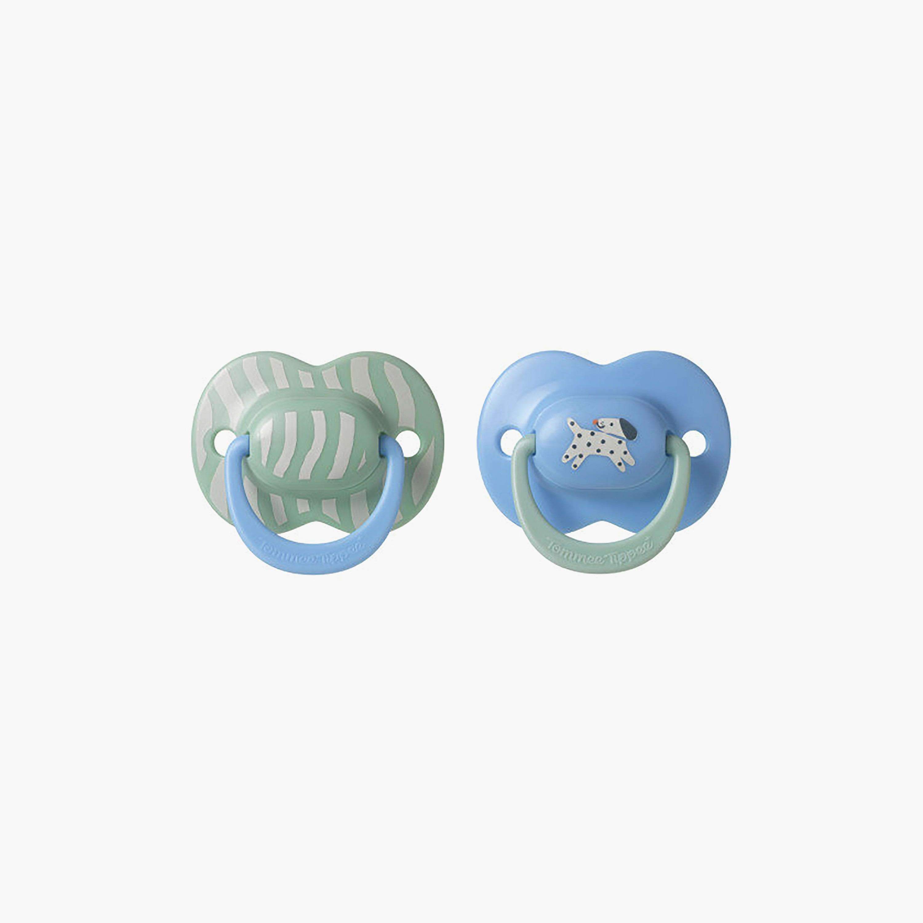 Tommee Tippee 2-Piece Ultimate-Fit Soothers with Case - 6-18 Months - Assorted-baby-feeding-pacifiers-image-2