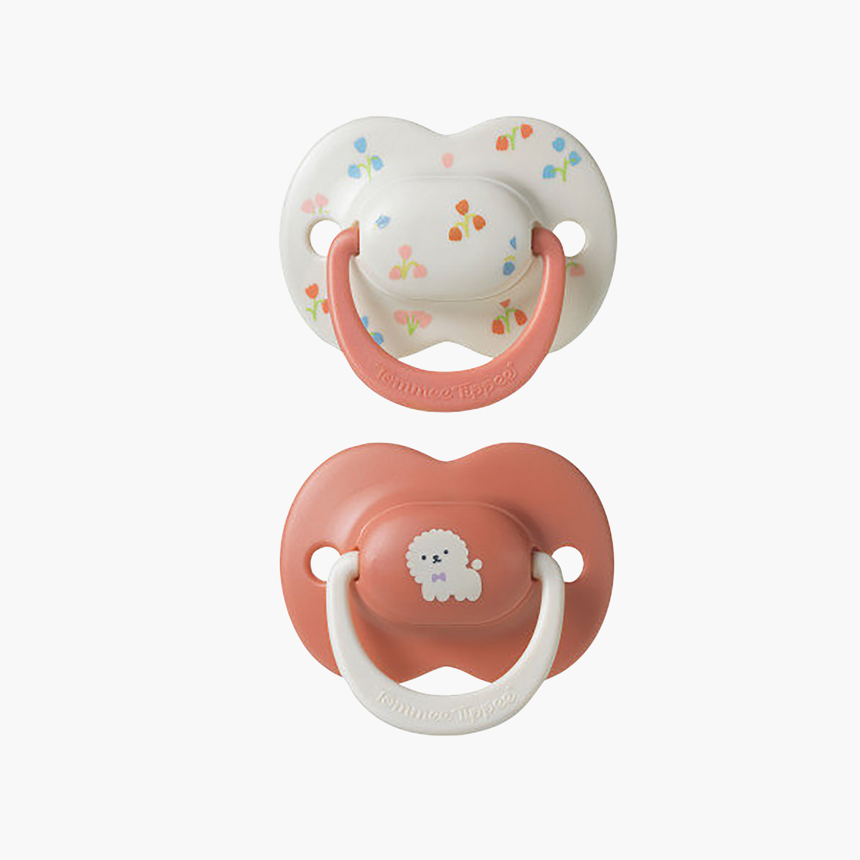 Tommee Tippee 2-Piece Ultimate-Fit Soothers with Case - 6-18 Months - Assorted-baby-feeding-pacifiers-image-1