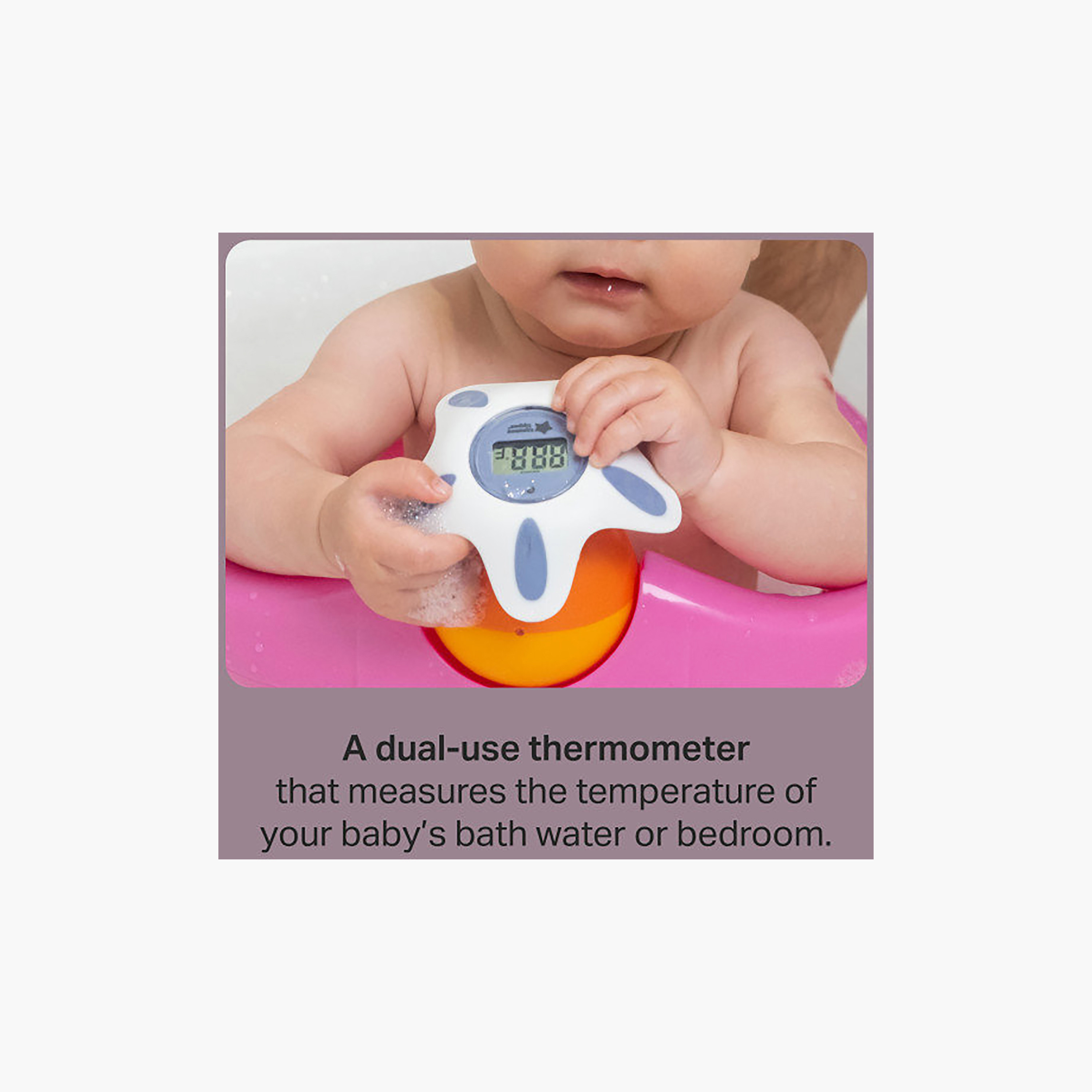 ميزان حرارة رقمي للحمام والغرفة من تومي تيبي-beautyandpersonalcare-babycare-bathaccessories-image-2