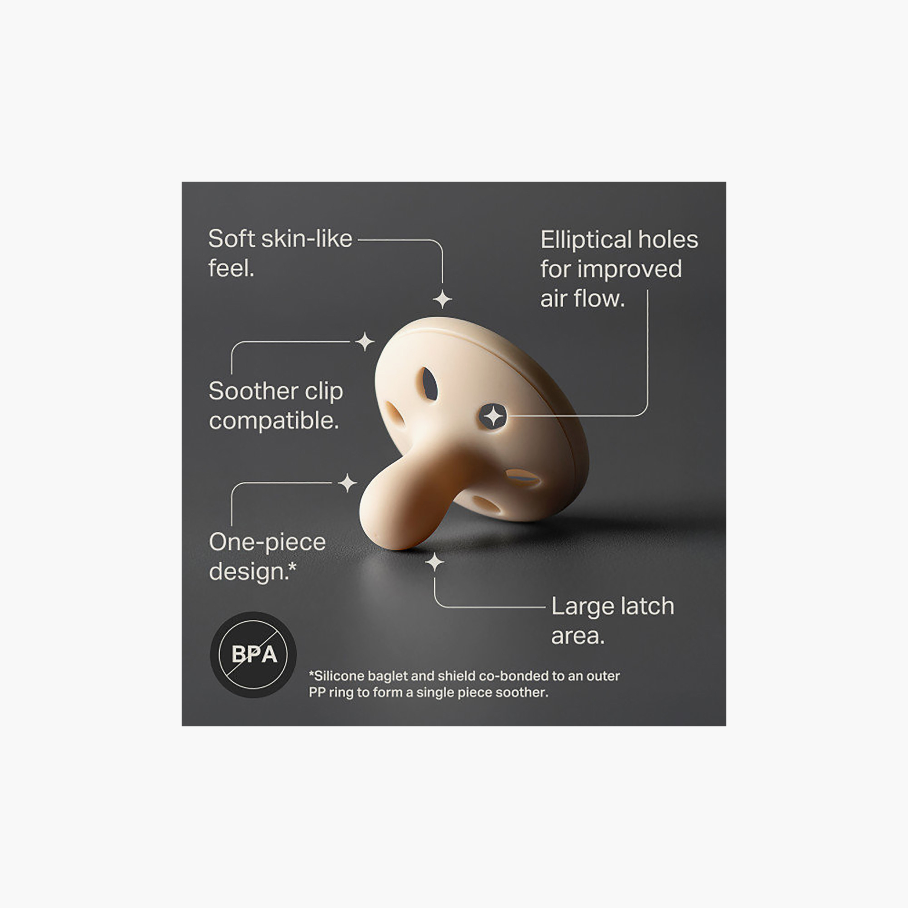 Tommee Tippee 2-Piece Breast Like Soothers - 0-6 Months-baby-feeding-pacifiers-image-3