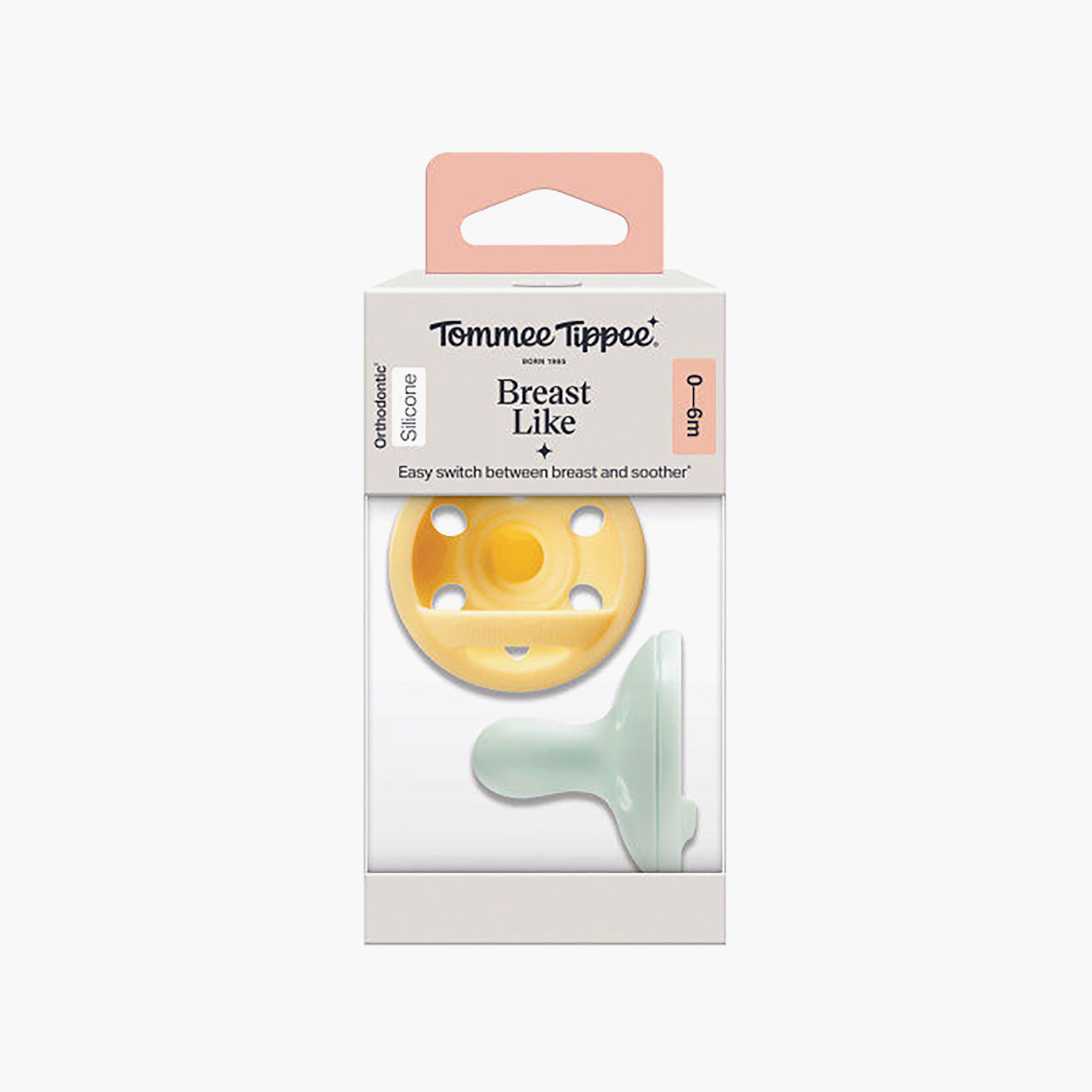 Tommee Tippee 2-Piece Breast Like Soothers - 0-6 Months-baby-feeding-pacifiers-image-5
