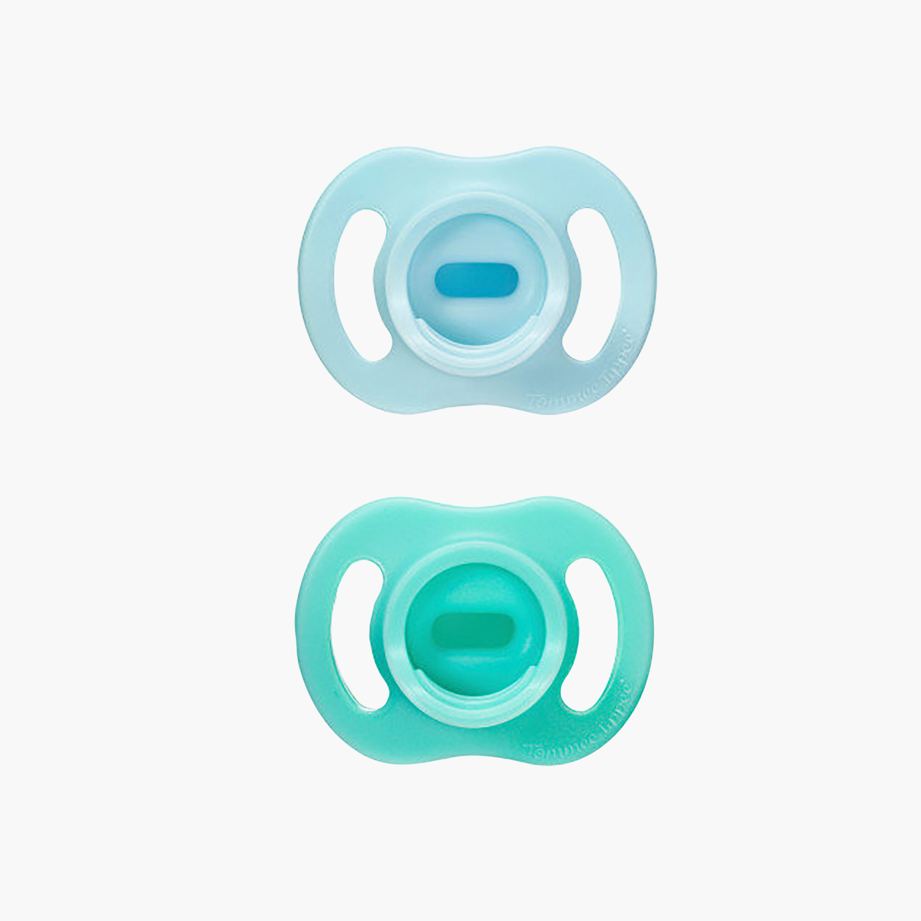 Tommee Tippee 2-Piece Ultra-Light Stay Put Soothers - 0-6 Months - Assorted-baby-feeding-pacifiers-image-1