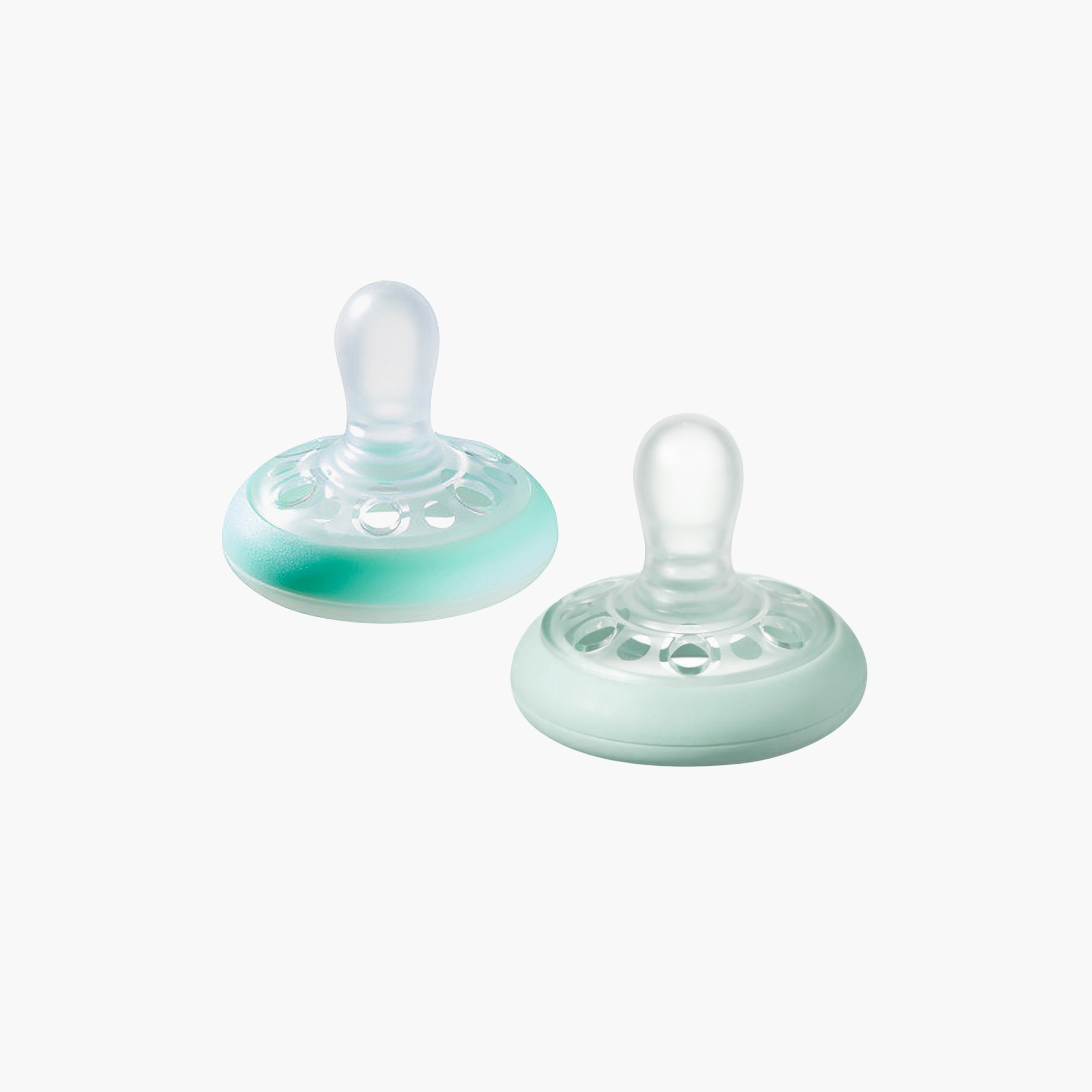 Tommee Tippee 2-Piece Breast Like Night Glow Soothers-baby-feeding-pacifiers-image-1