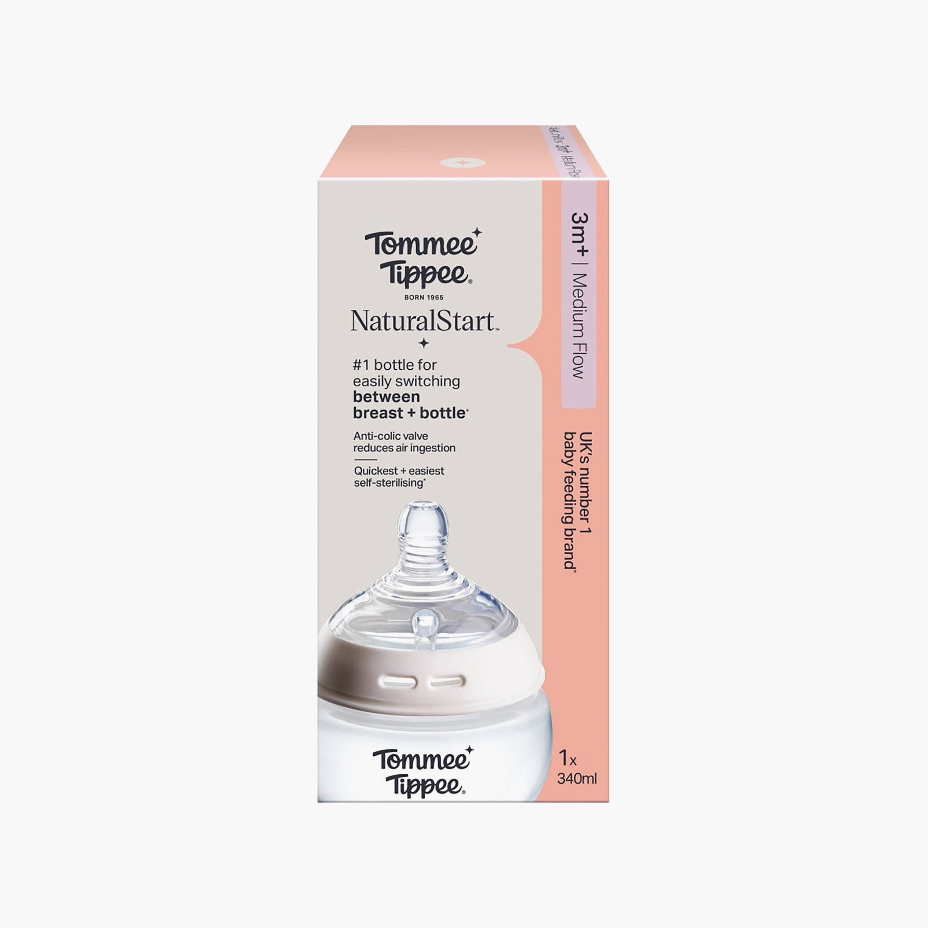 Tommee Tippee Natural Start Feeding Bottle - 340 ml-baby-feeding-feedingbottles-bottlesandteats-image-4