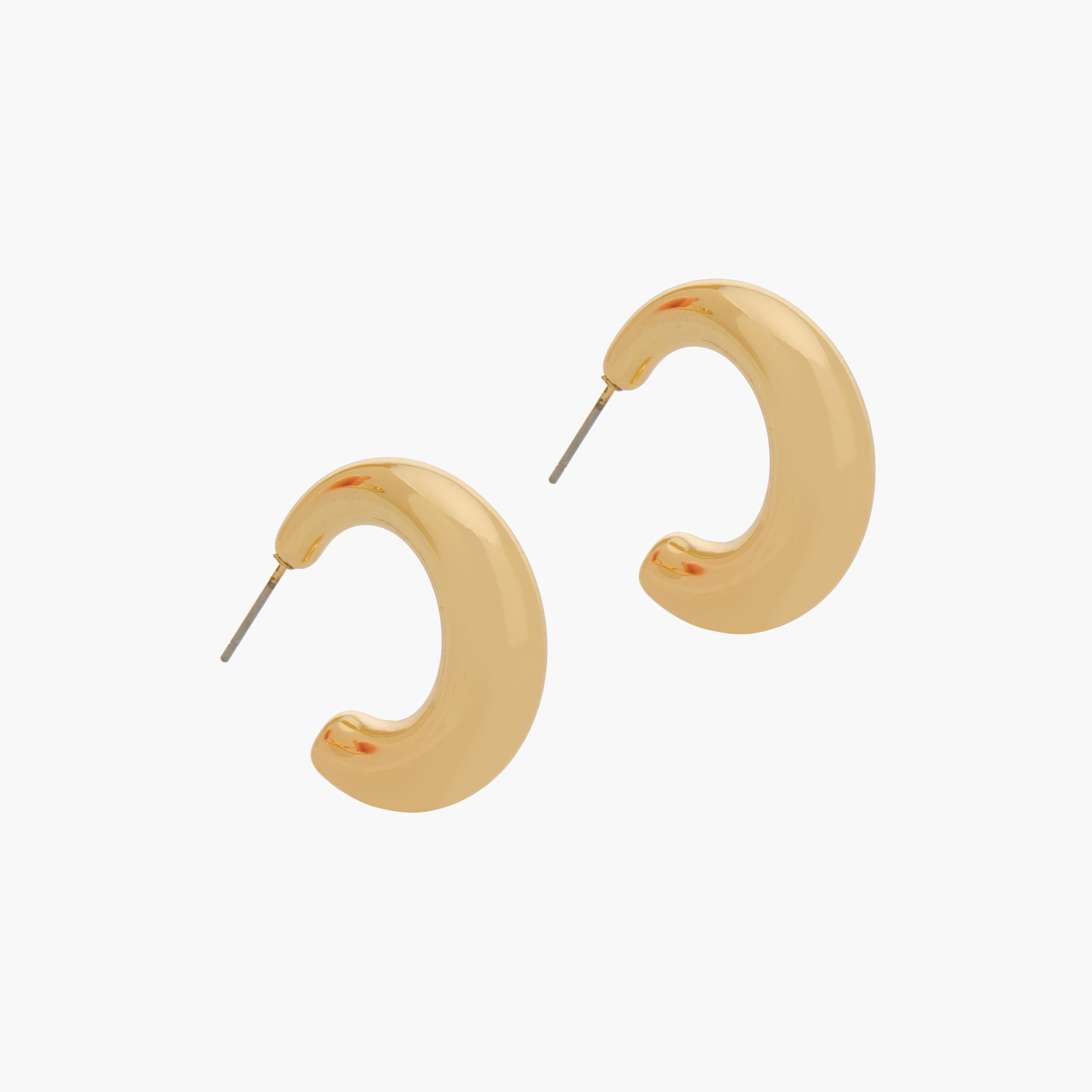 Pack of 3 Gold Tone Earrings with Pushback Closure-women-watchesandjewellery-jewellery-earrings-image-4