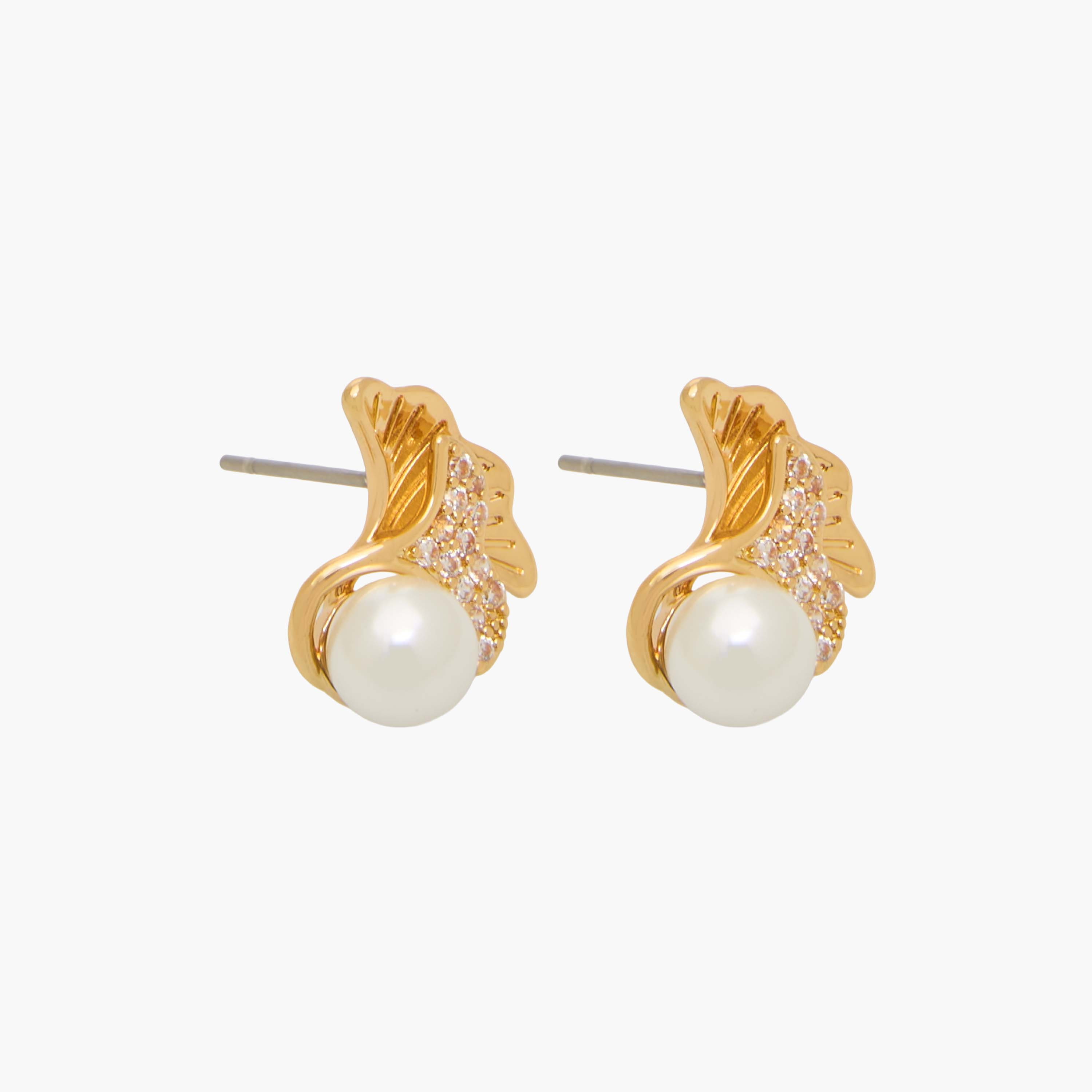 Set of 2 - Pearl Embellished Pendant Necklace and Earrings-women-watchesandjewellery-jewellery-jewellerysets-image-4