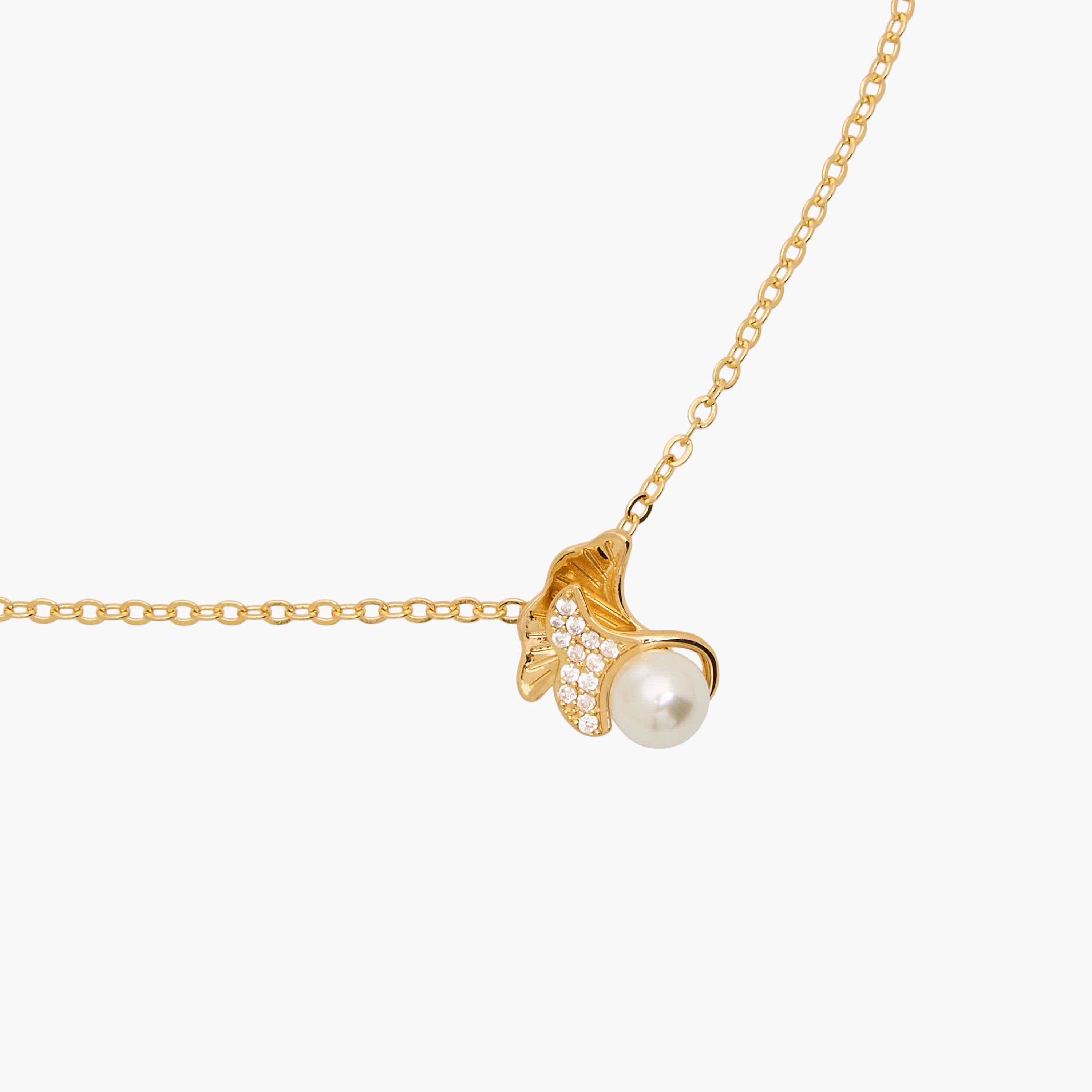 Set of 2 - Pearl Embellished Pendant Necklace and Earrings-women-watchesandjewellery-jewellery-jewellerysets-image-7