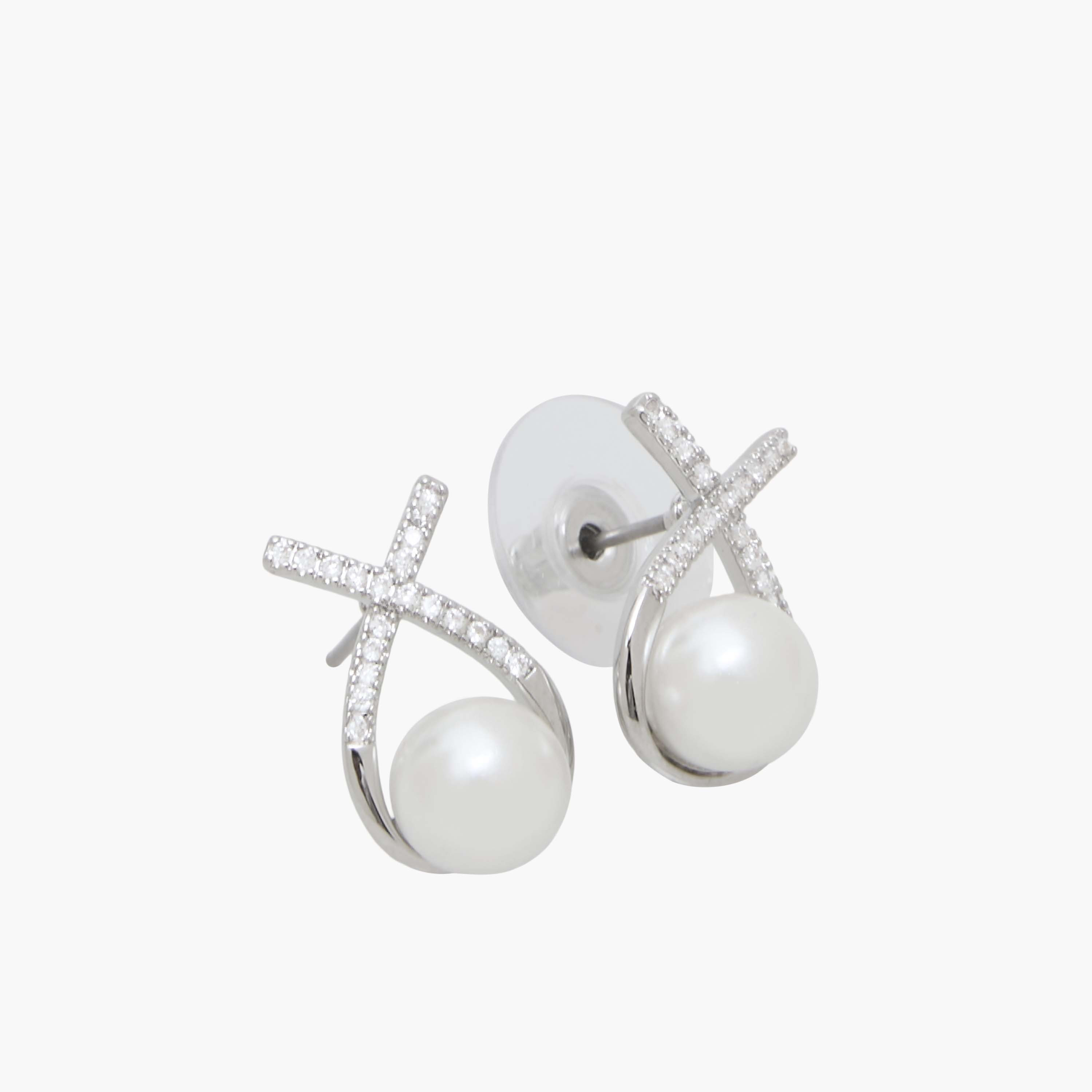 Set of 2 - Pearl Embellished Pendant Necklace and Earrings-women-watchesandjewellery-jewellery-jewellerysets-image-5