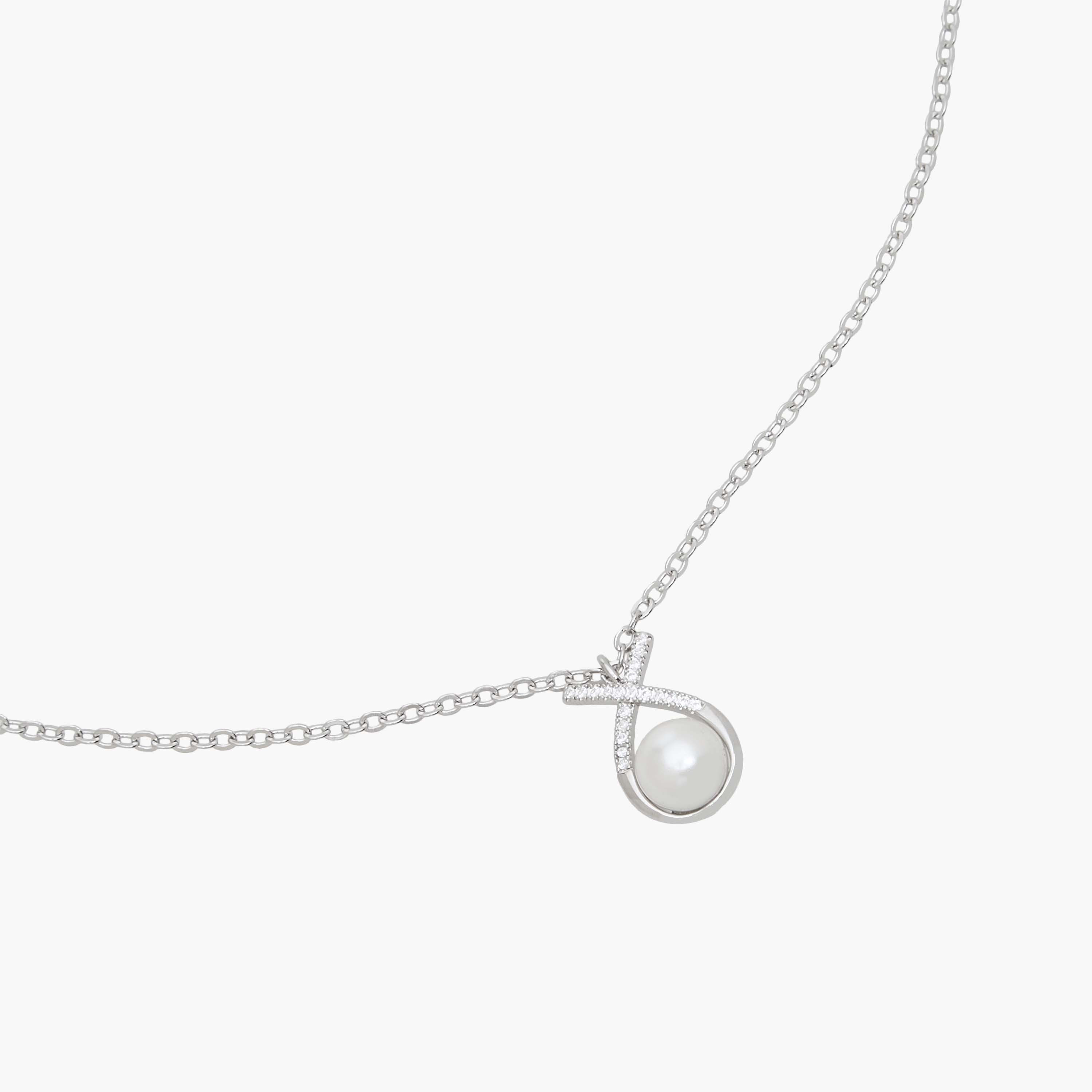 Set of 2 - Pearl Embellished Pendant Necklace and Earrings-women-watchesandjewellery-jewellery-jewellerysets-image-7