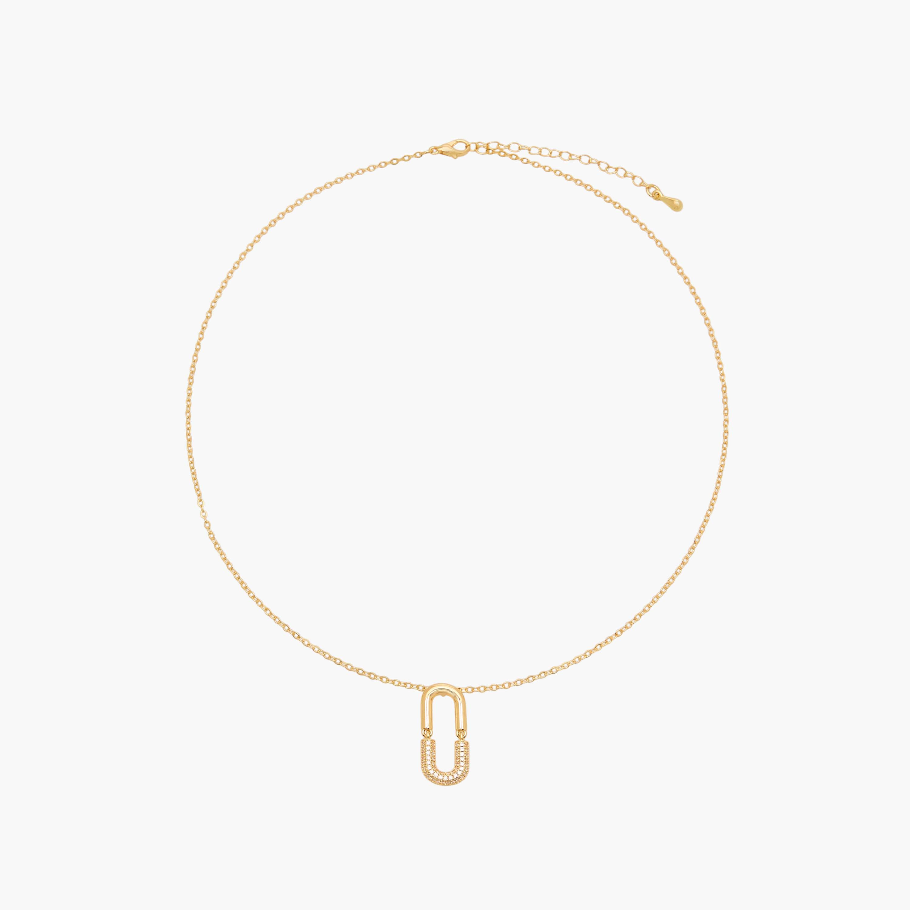 طقم من 2 - قلادة مزينة بدلاية وأقراط-women-watchesandjewellery-jewellery-jewellerysets-image-2