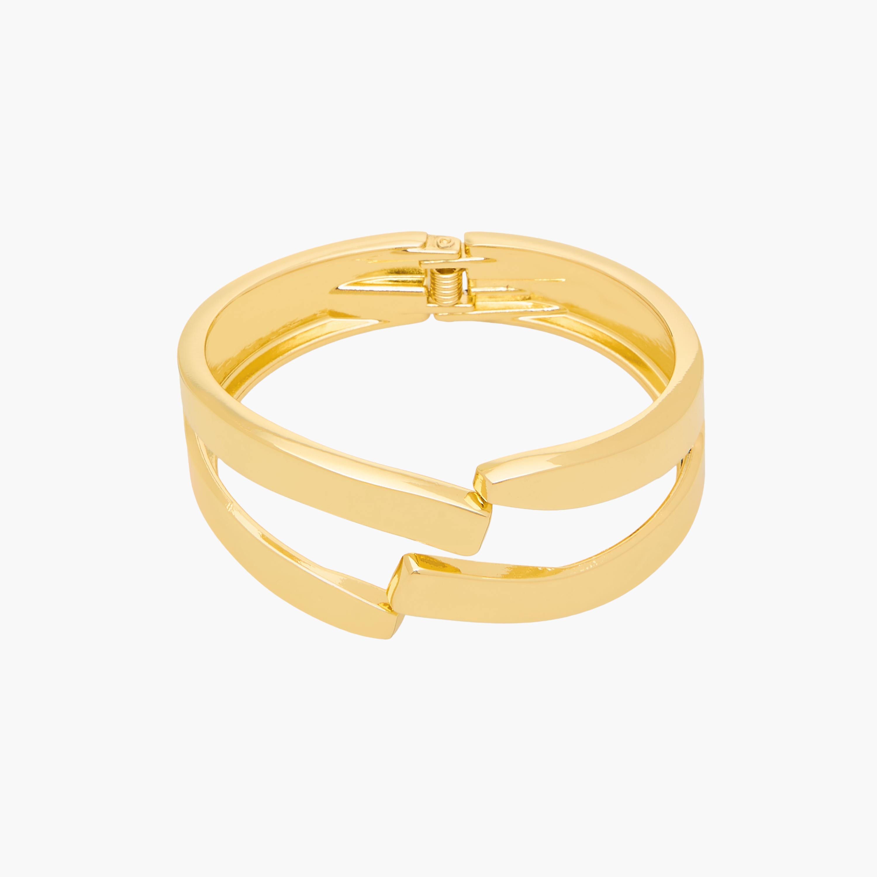 Metallic Layered Bracelet-women-watchesandjewellery-jewellery-banglesandbracelets-image-1