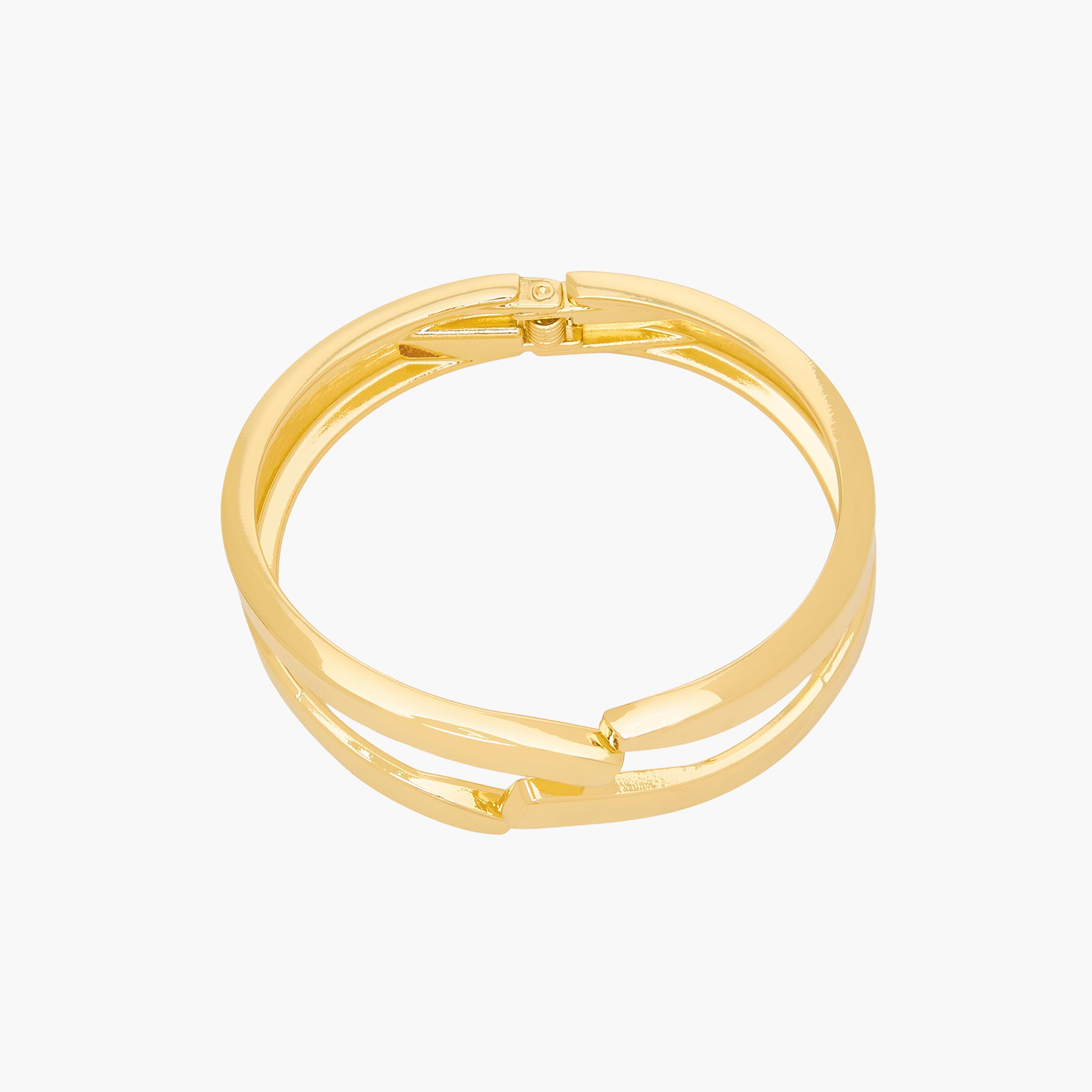 Metallic Layered Bracelet-women-watchesandjewellery-jewellery-banglesandbracelets-image-2