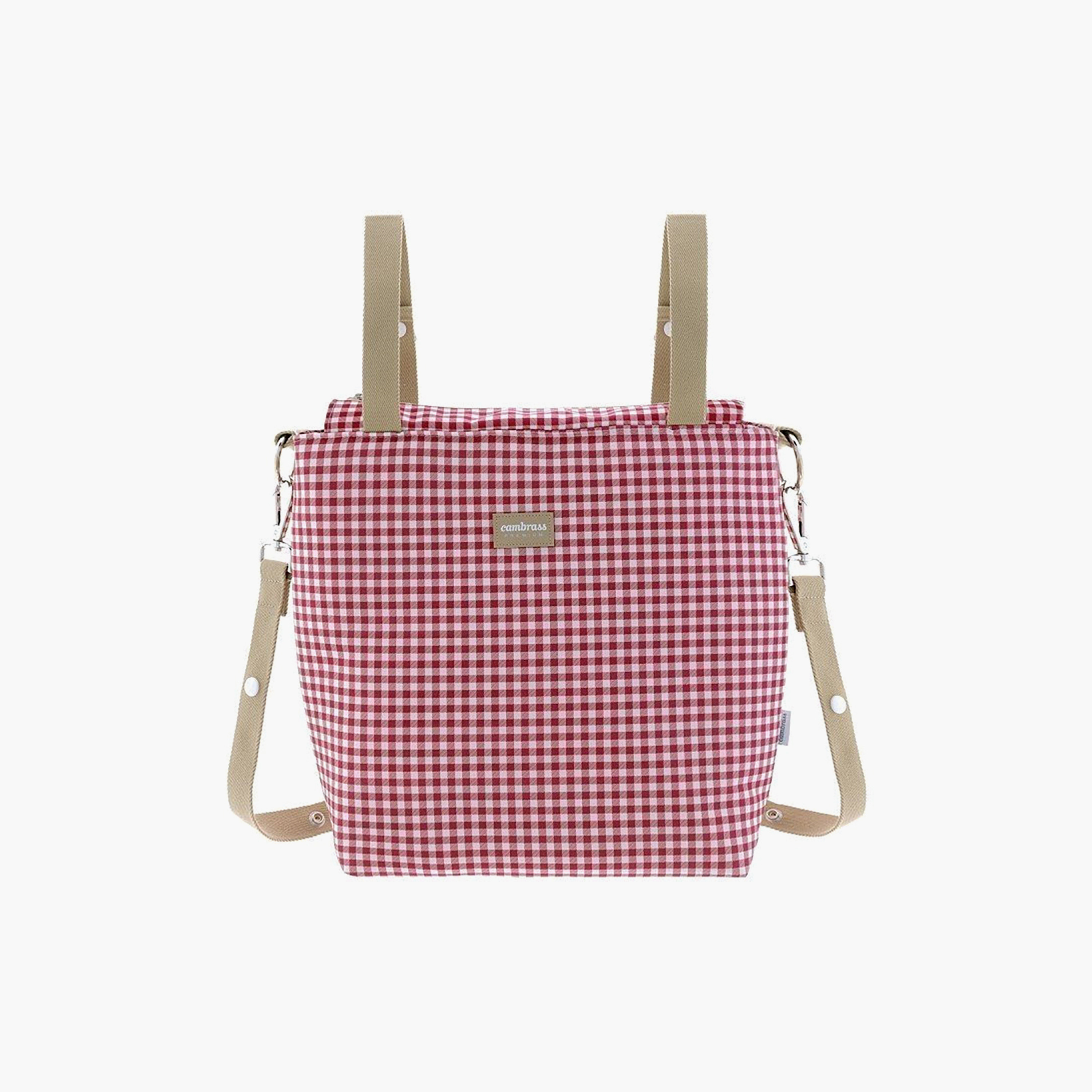 شنطة حفاضات كاروهات تاليجا فيكي من كامبراس-baby-gear-diaperbags-image-1