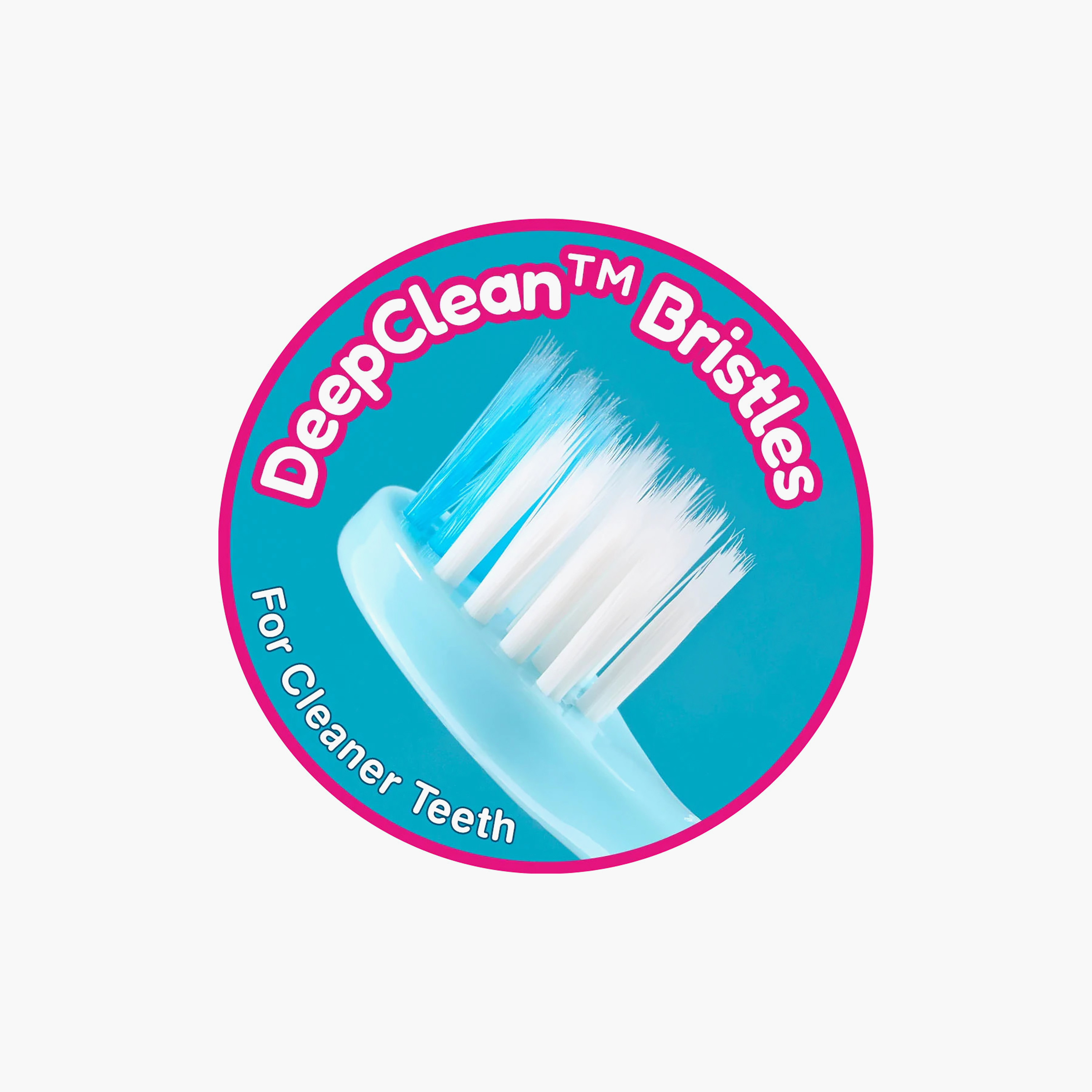 عبوة فرشاة أسنان بمقبض سهل الاستخدام قطعتين من براش بيبي-baby-bathandcare-oralcare-teethanddentalcare-image-2