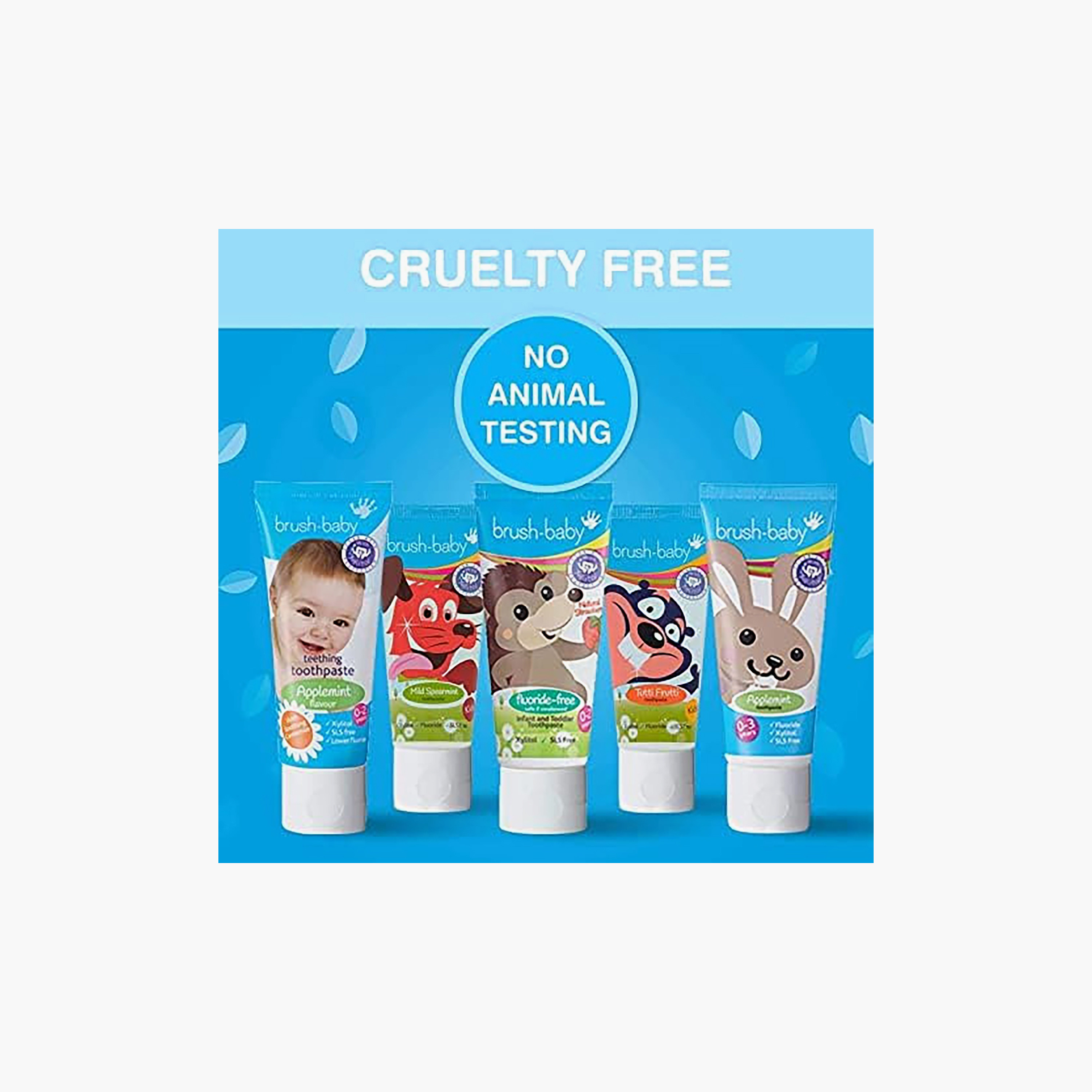 Brush Baby Applemint Toothpaste - 50 ml-baby-bathandcare-oralcare-image-6