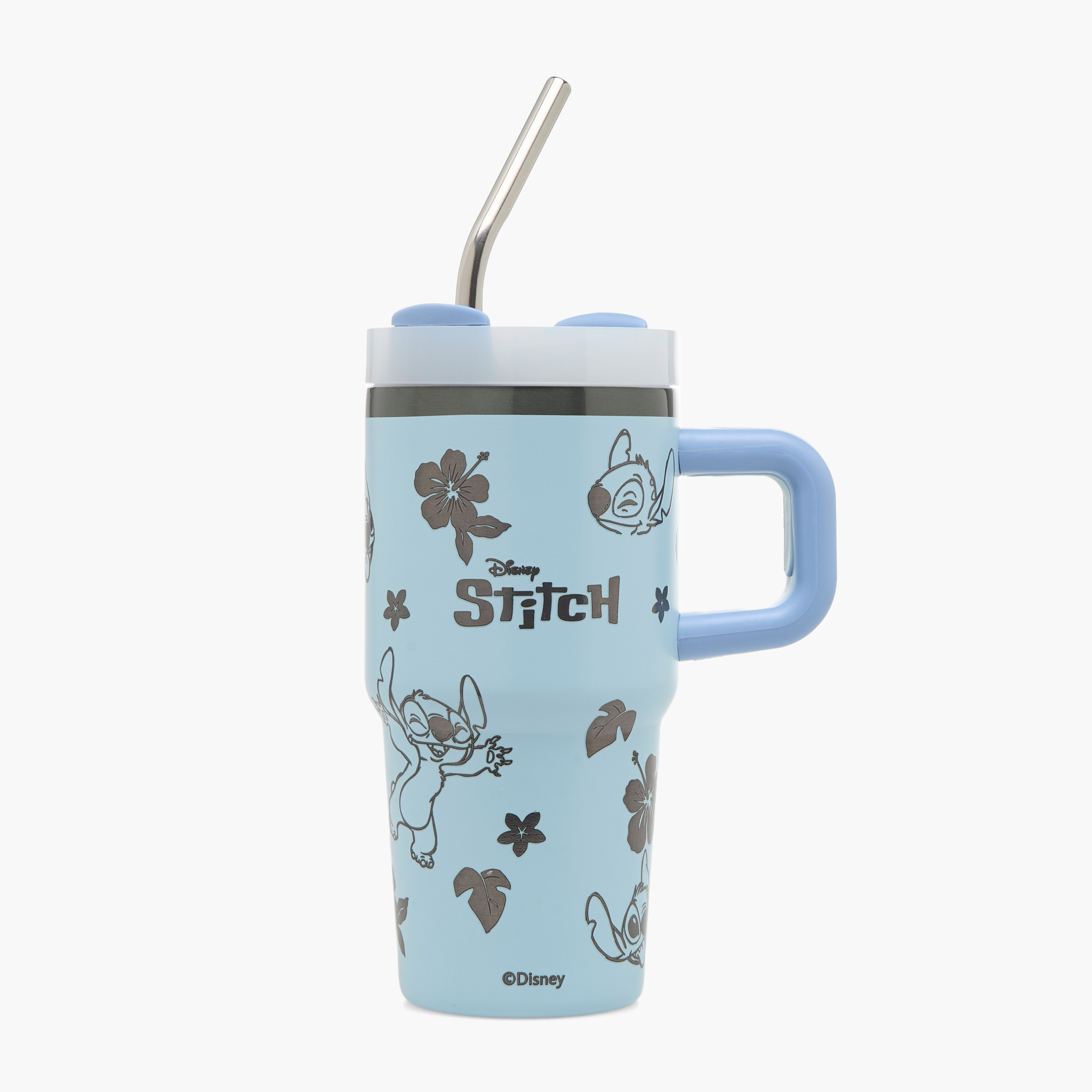 كوب بمصاصة ستانليس ستيل وطبعات ستيتش من ديزني-school-waterbottles-image-1