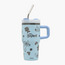 Disney Tumbler with Stainless Steel Straw, Stitch Print-baby-feeding-mealtimeessentials-image-1