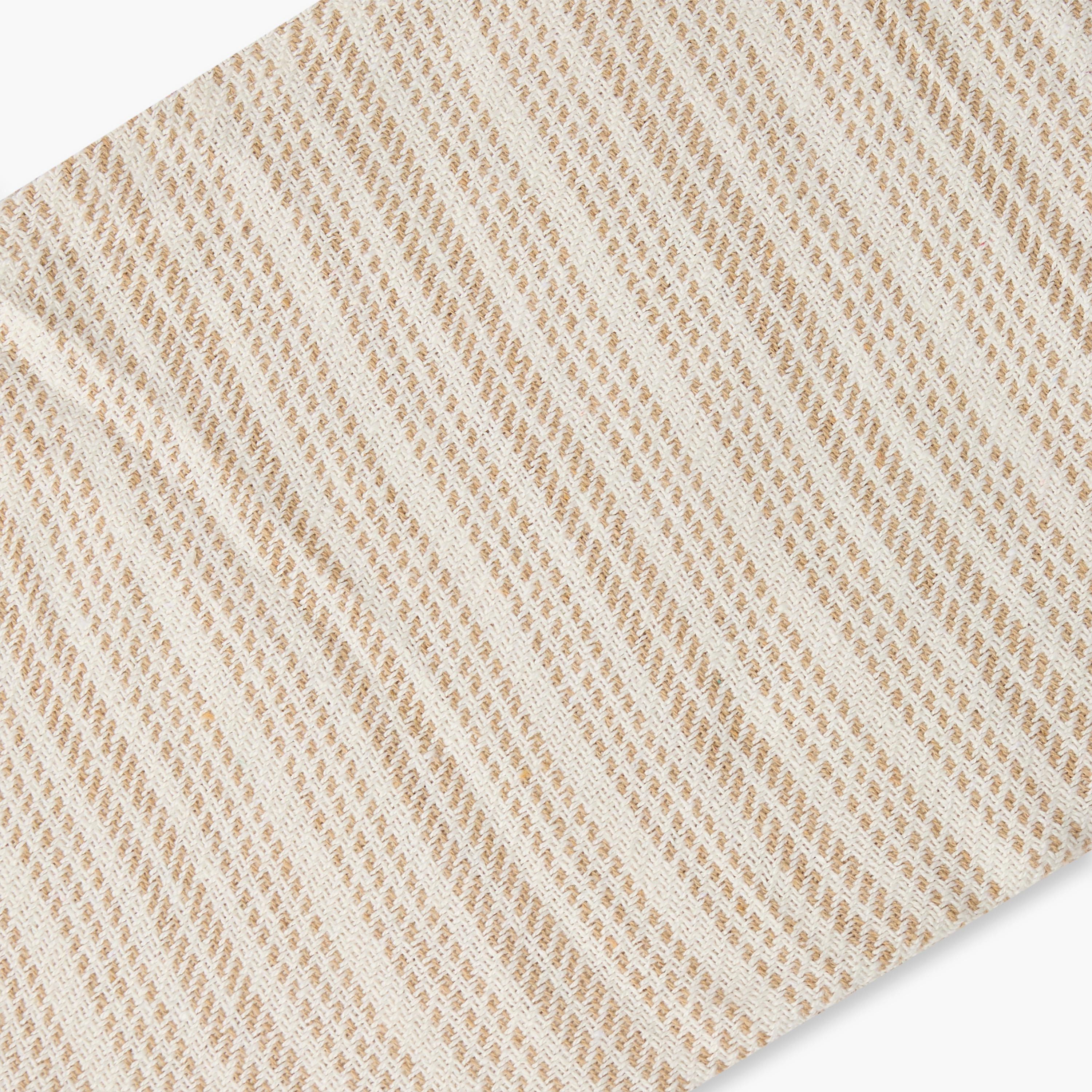 شرشف قطن مخطط - 125x150 سم-household-cushionsandthrows-throwsandblankets-throws-image-2