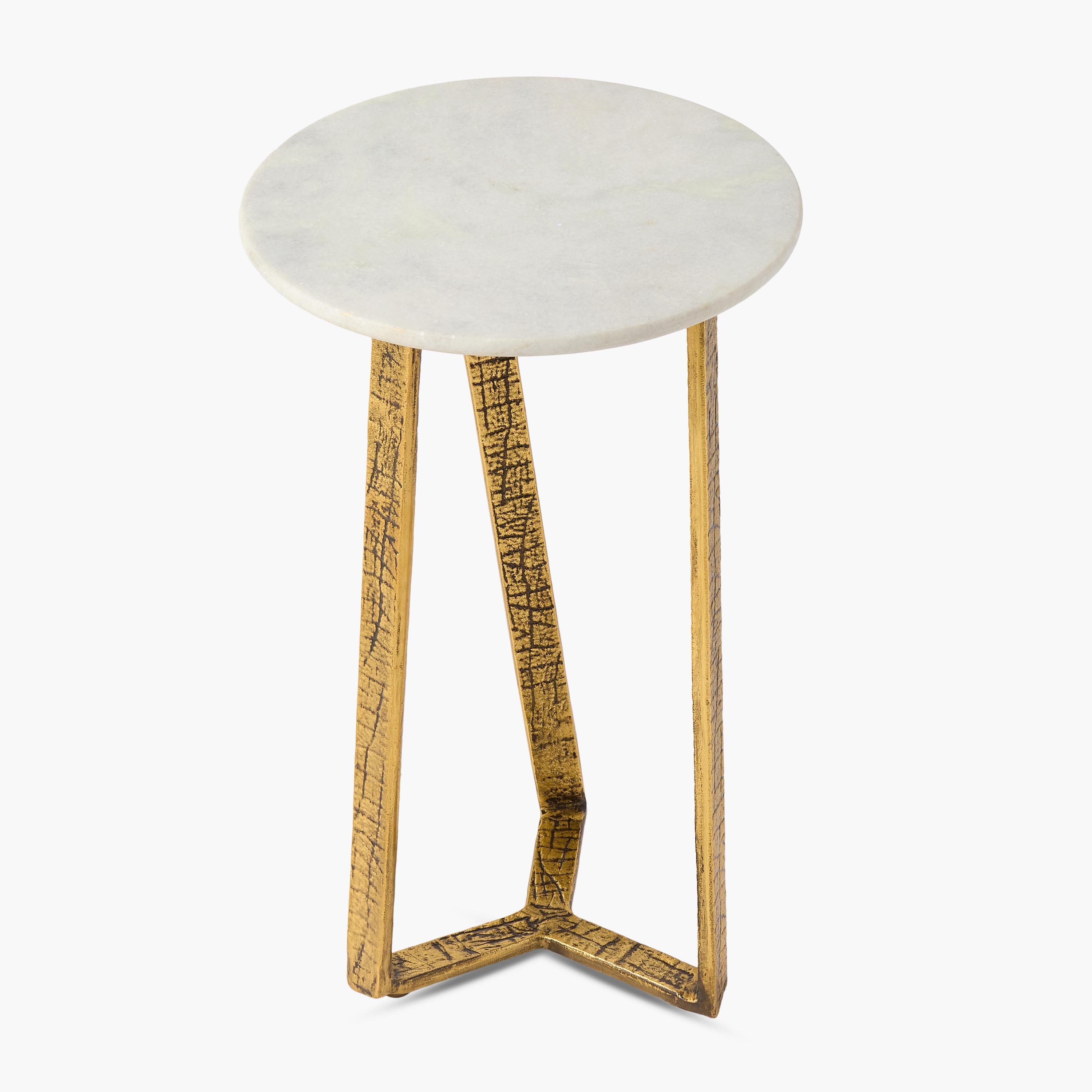 Marble Top Side Table-furniture-livingroom-consoletablesandmirrors-image-2