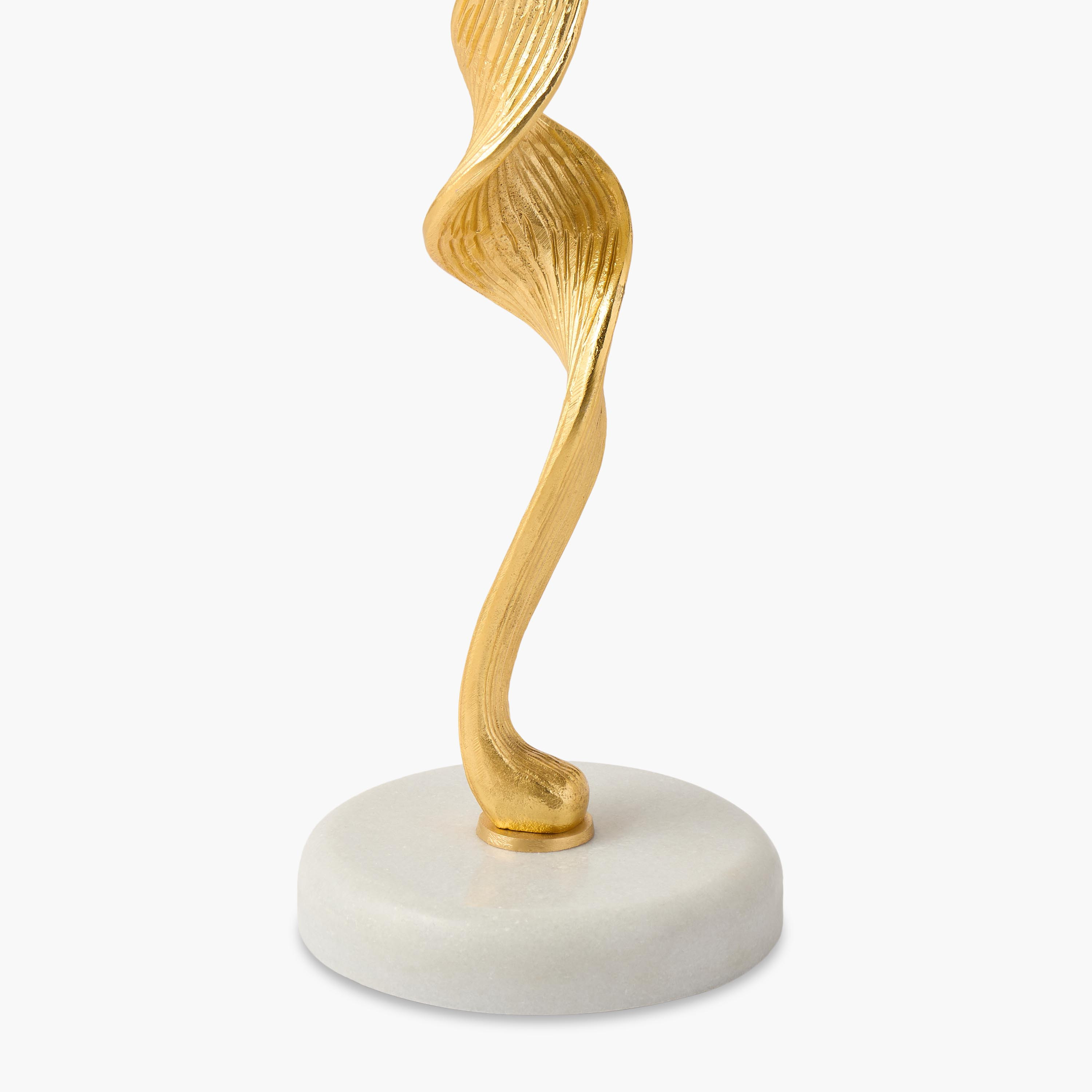 Twist Marble Top Side Table-furniture-livingroom-consoletablesandmirrors-image-4