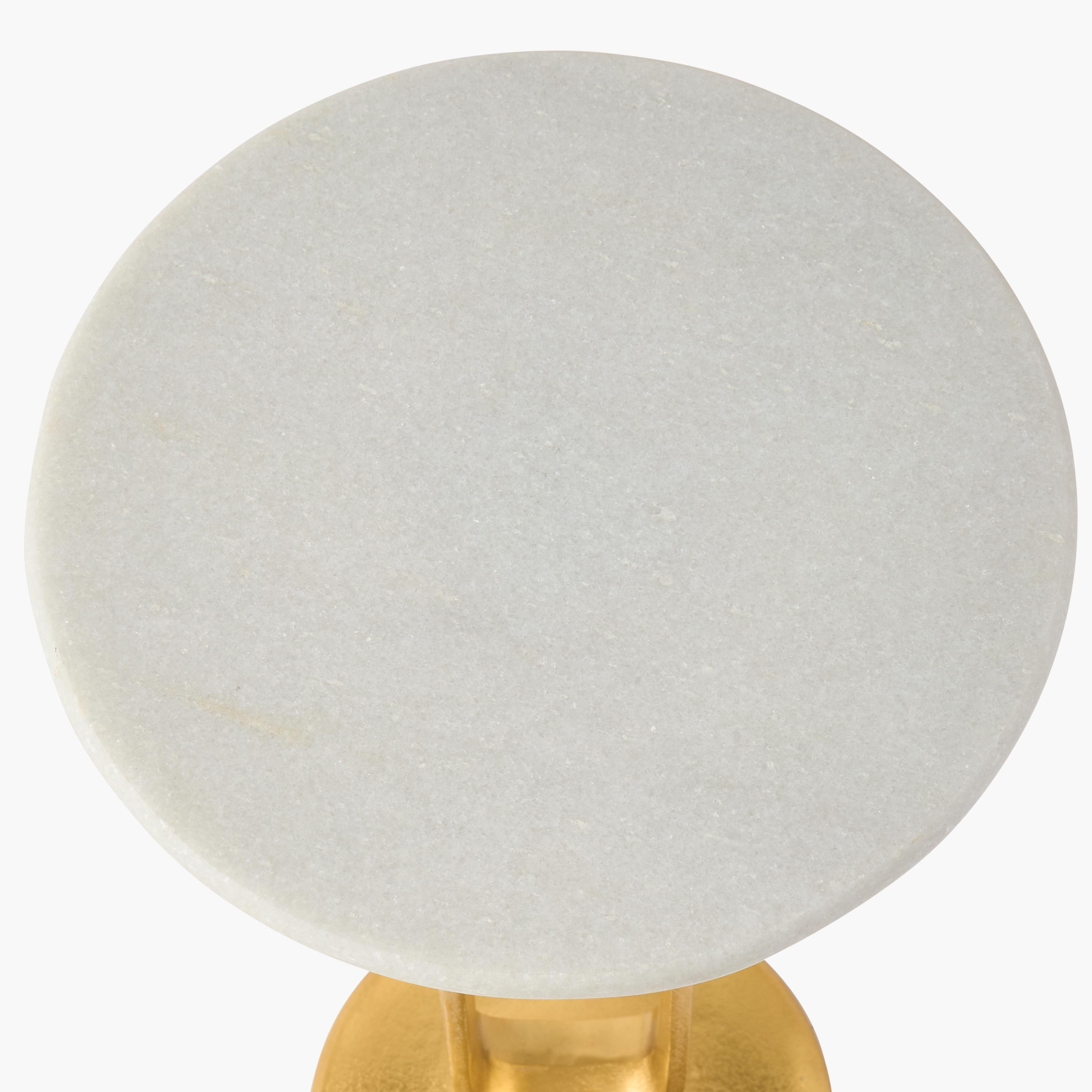 Marble Top Accent Table-furniture-livingroom-consoletablesandmirrors-image-3