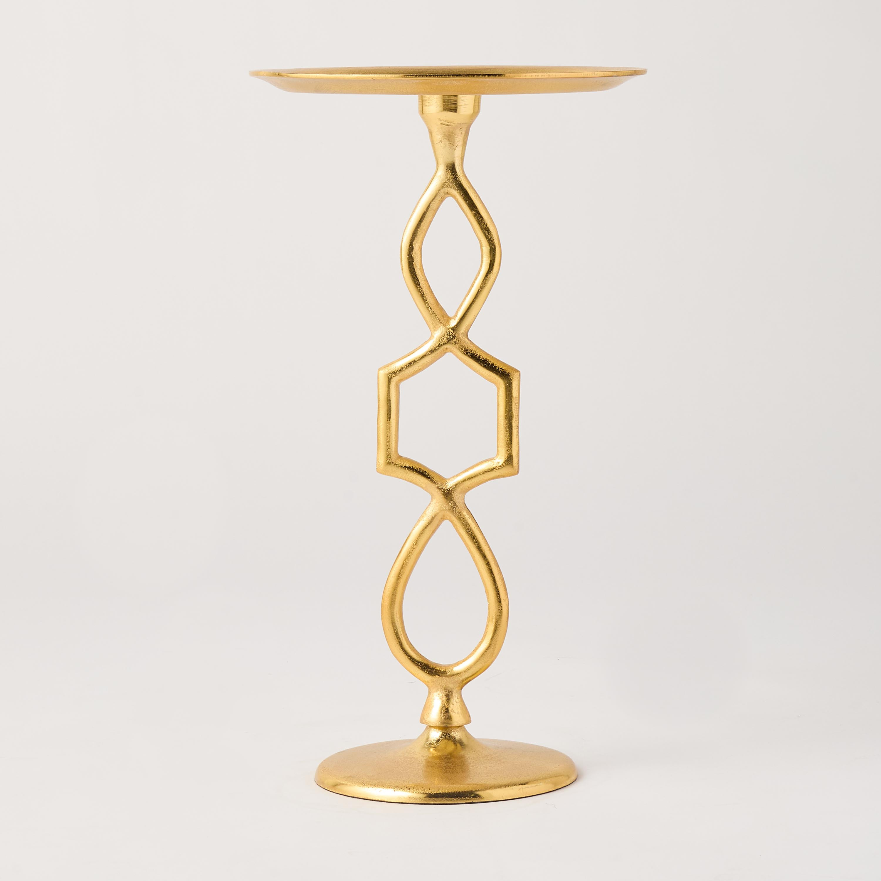 Geometric Accent Table-furniture-livingroom-sideandendtables-image-1