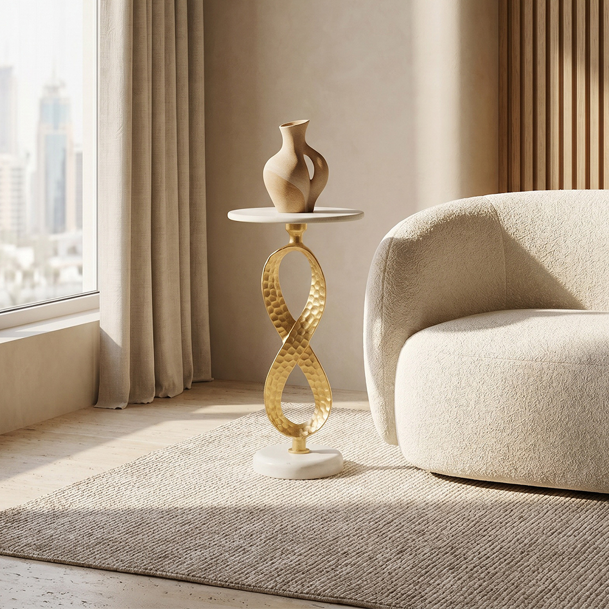 Marble Top Accent Table-furniture-livingroom-consoletablesandmirrors-image-4