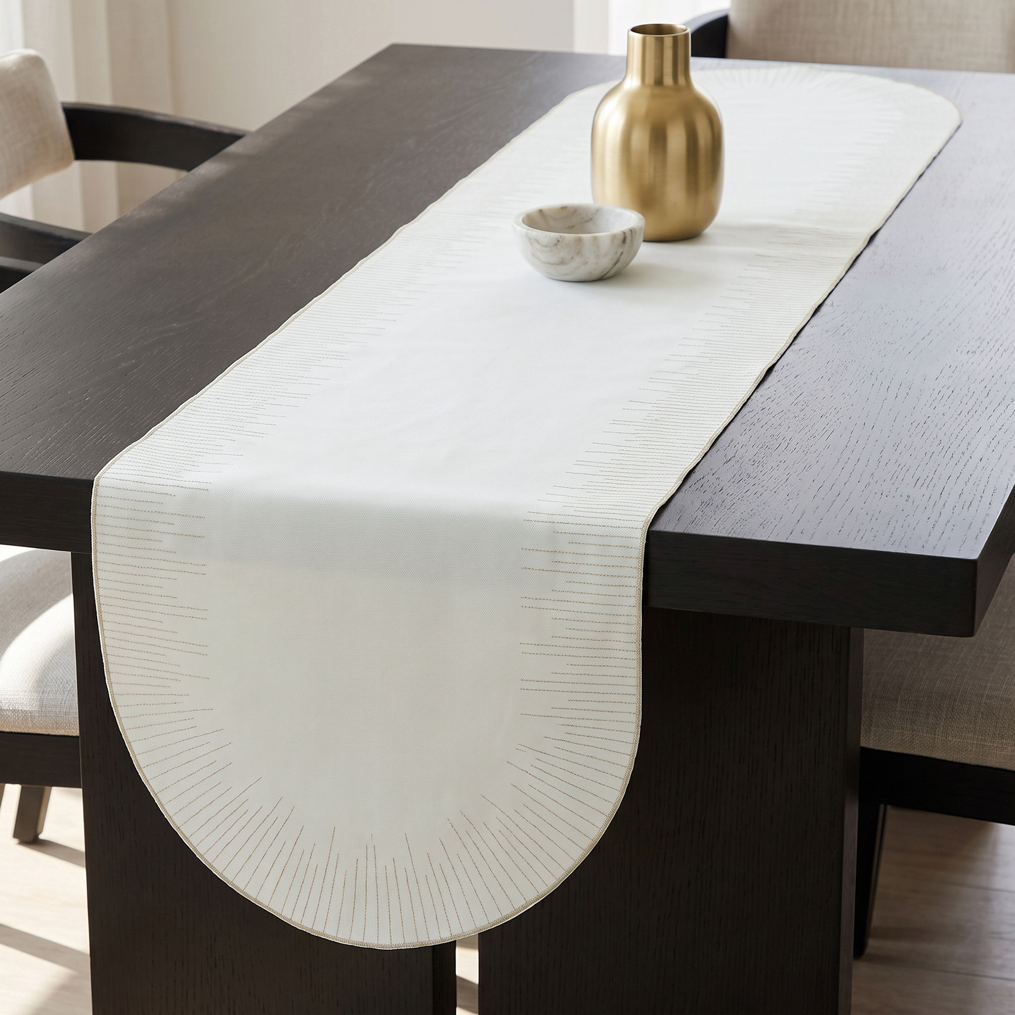 Nehma Embroidered Table Runner - 180x35 cms-household-dining-tablelinen-runnersandtablecovers-image-1