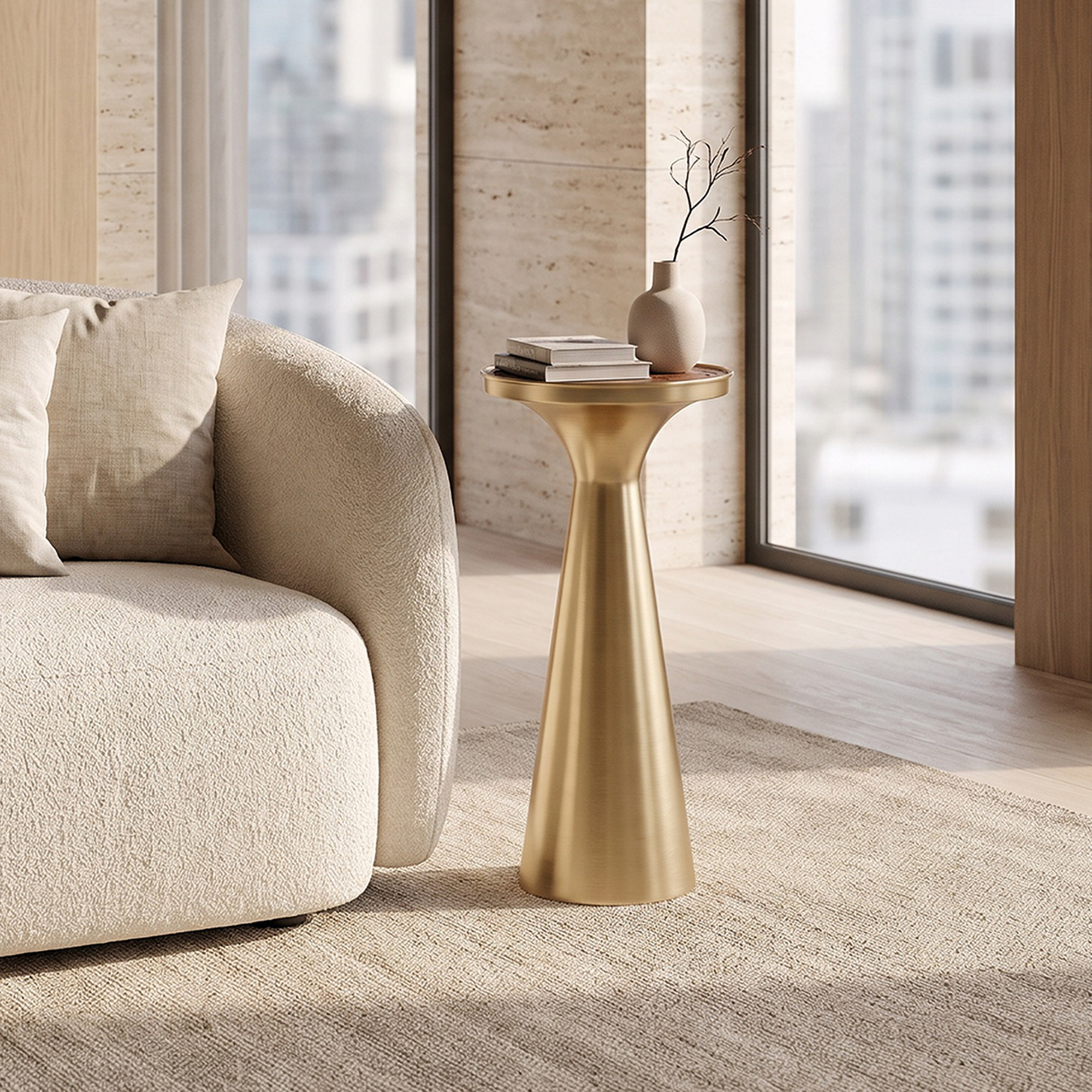 Etched Wooden Top Side Table-furniture-livingroom-sideandendtables-image-4