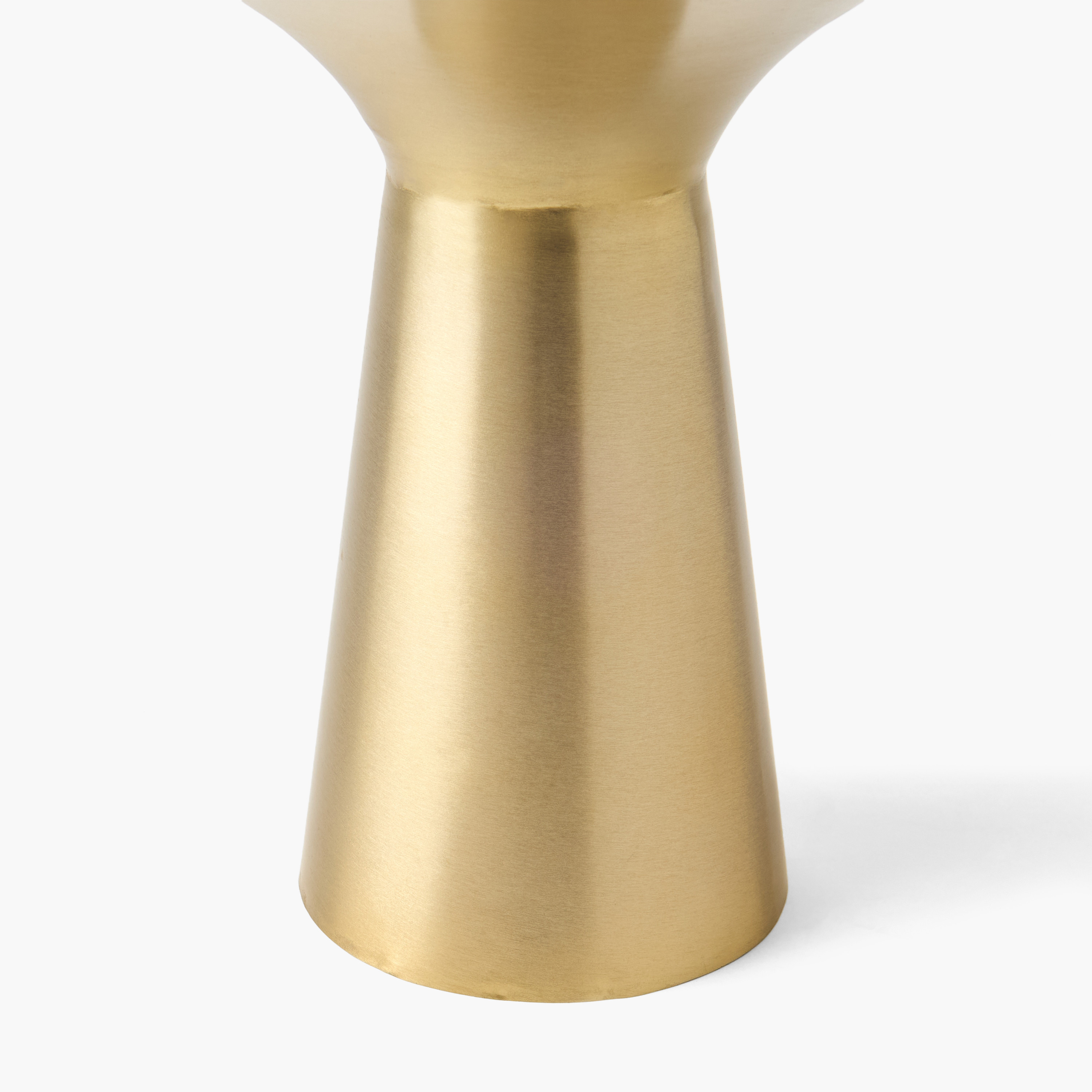 Wooden Top Side Table with Pedestal Base - 51x40x45 cms-furniture-livingroom-consoletablesandmirrors-image-5