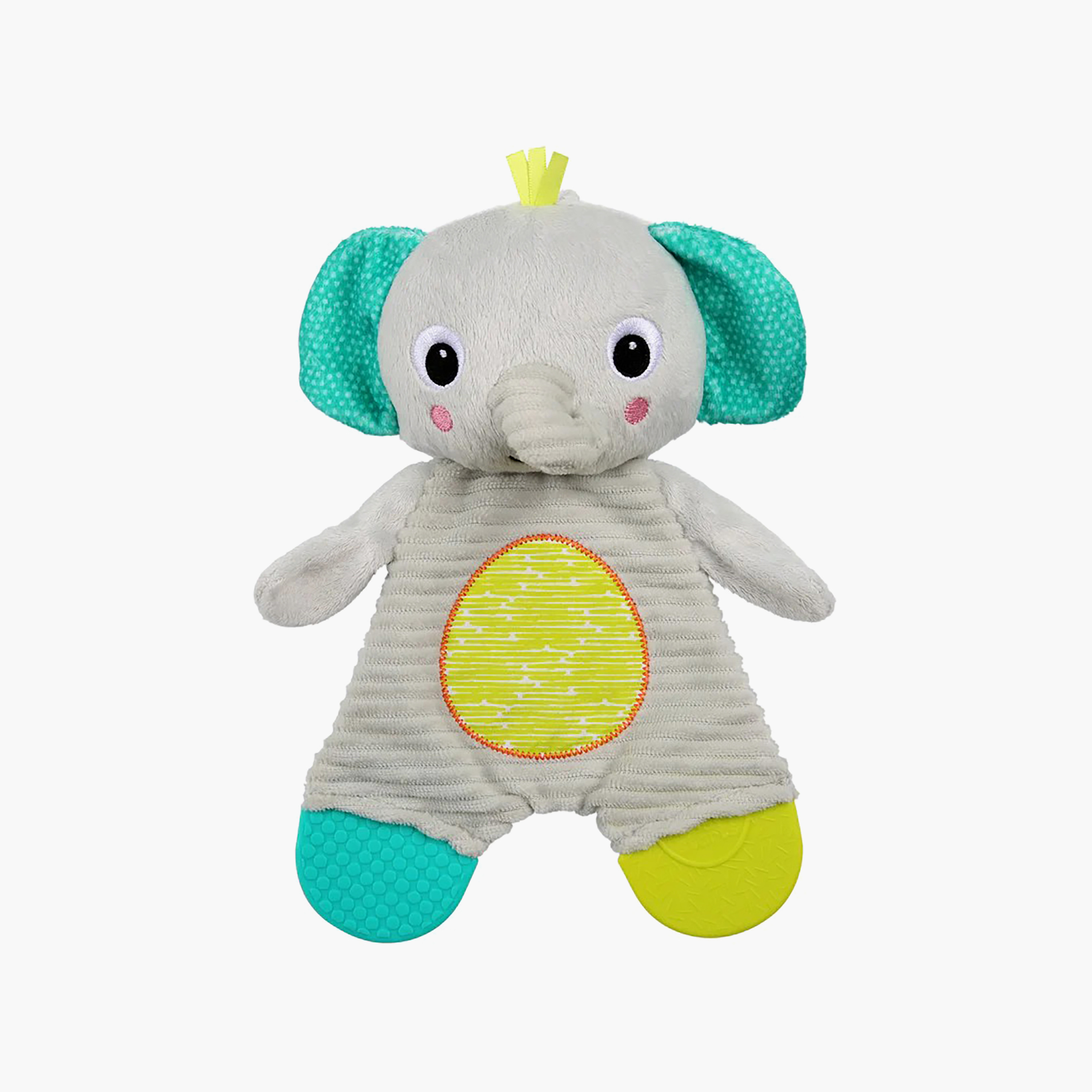 Bright Starts Snuggle & Teethe Safari Soft Plush Teether Toy - Assorted-toys-plushsofttoys-image-2