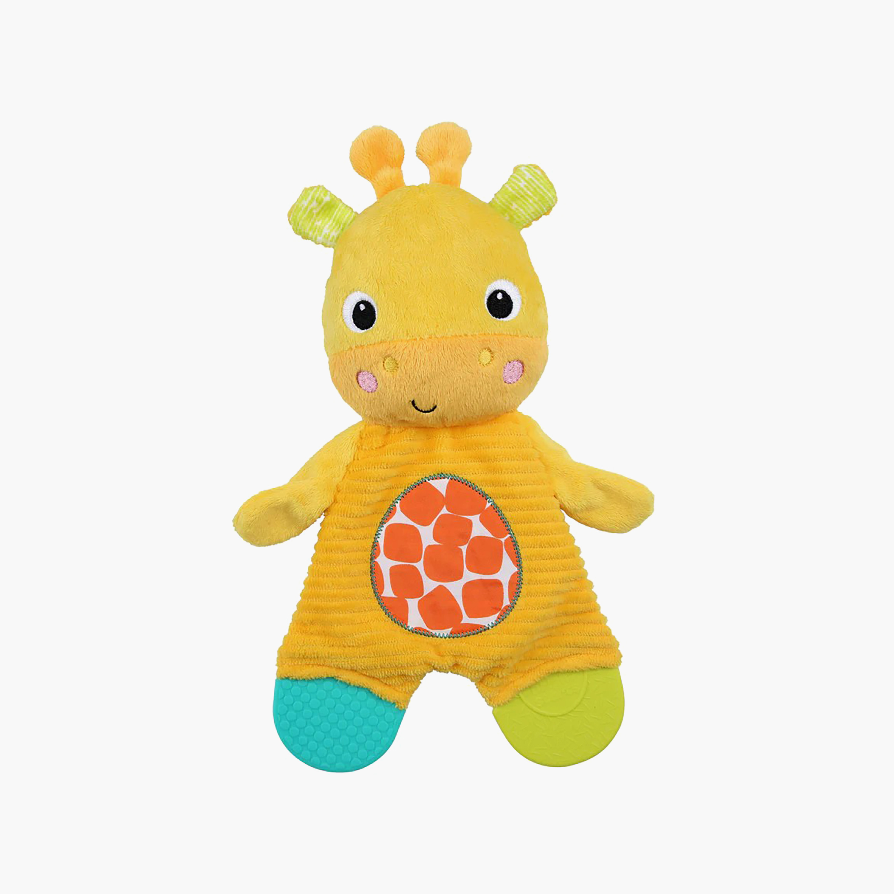 Bright Starts Snuggle & Teethe Safari Soft Plush Teether Toy - Assorted-toys-plushsofttoys-image-3