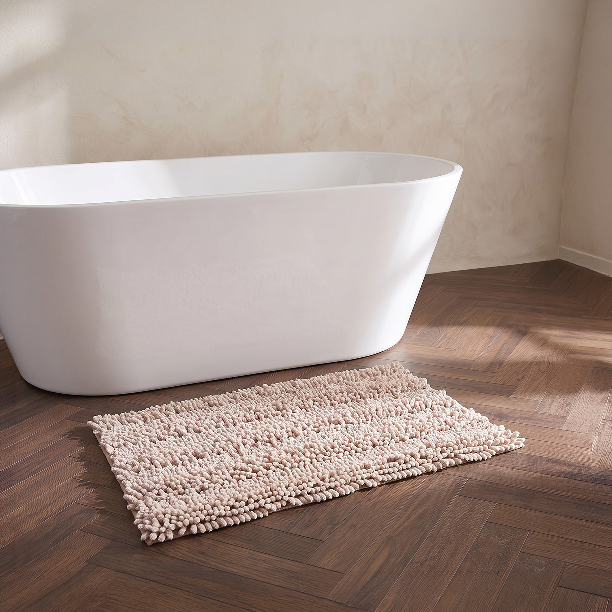Textured Chenille Bath Mat - 50x80 cms-household-bathandlaundry-bathlinen-bathmatsandtubmats-image-4
