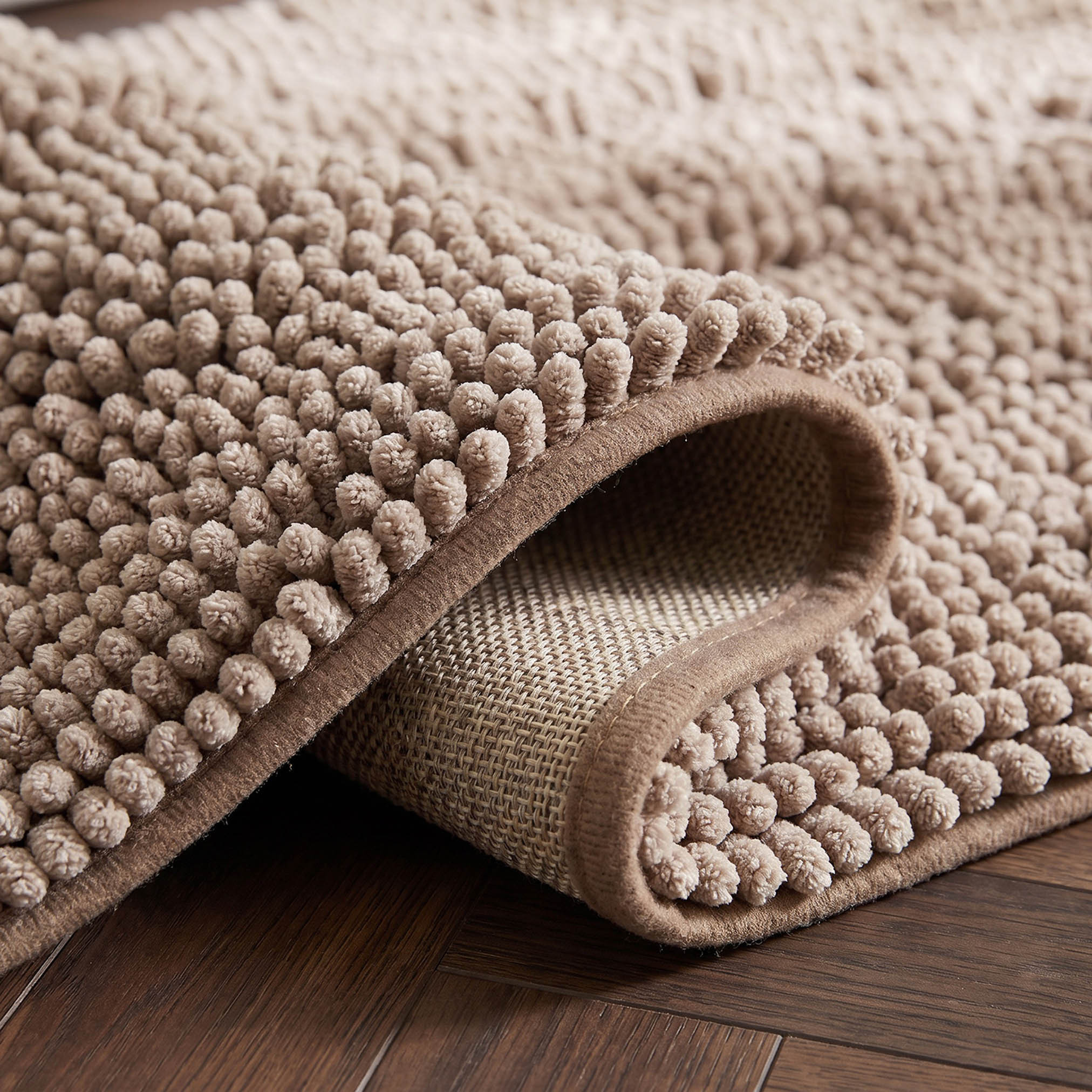 سجادة حمام شينيل بارزة الملمس - 50x80 سم-household-bathandlaundry-bathlinen-bathmatsandtubmats-image-3
